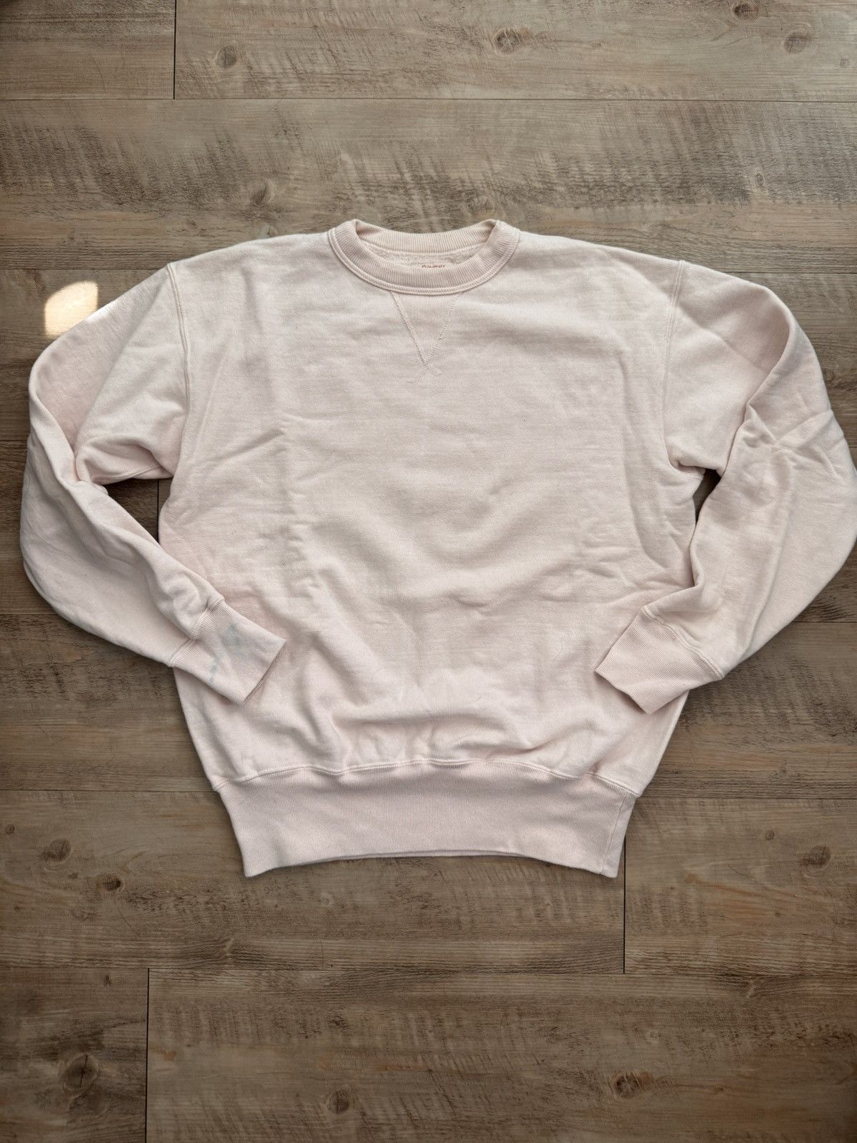 Faded Pink Crewneck Sweater - Sz 44