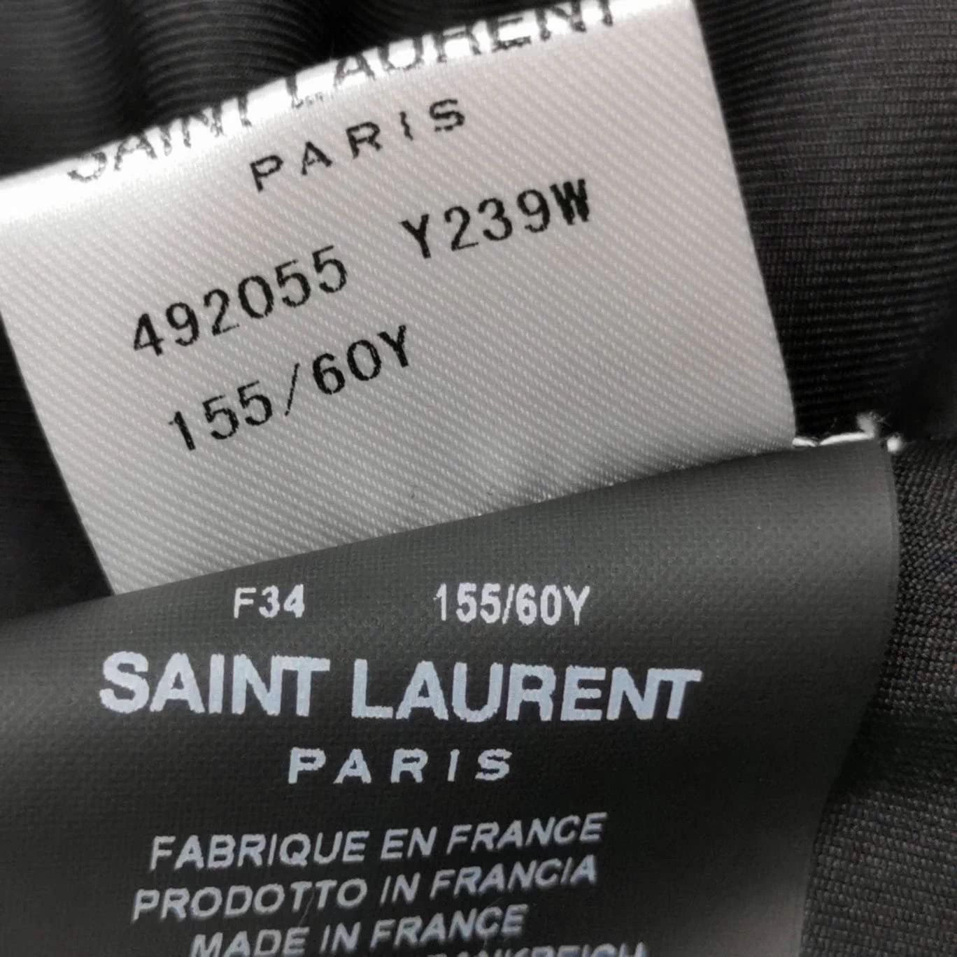 Saint Laurent Paris YSL Skirt Size 24" / US 00 / IT 34 - 6 Thumbnail