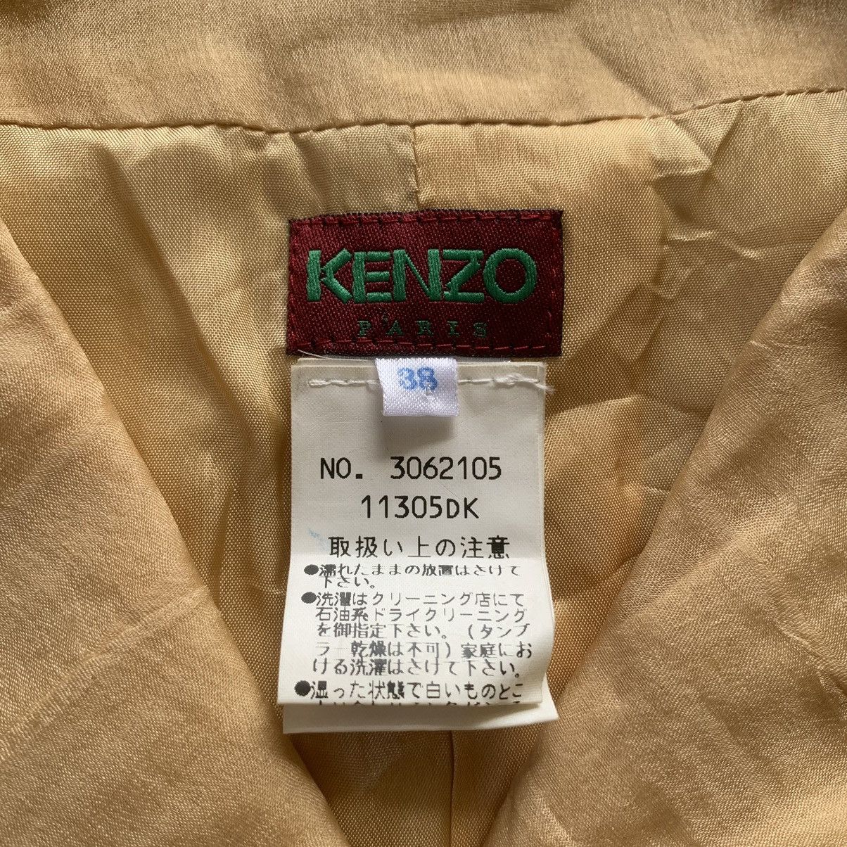 Kenzo 1980s KENZO PARIS BLAZER Size S / US 4 / IT 40 - 6 Thumbnail