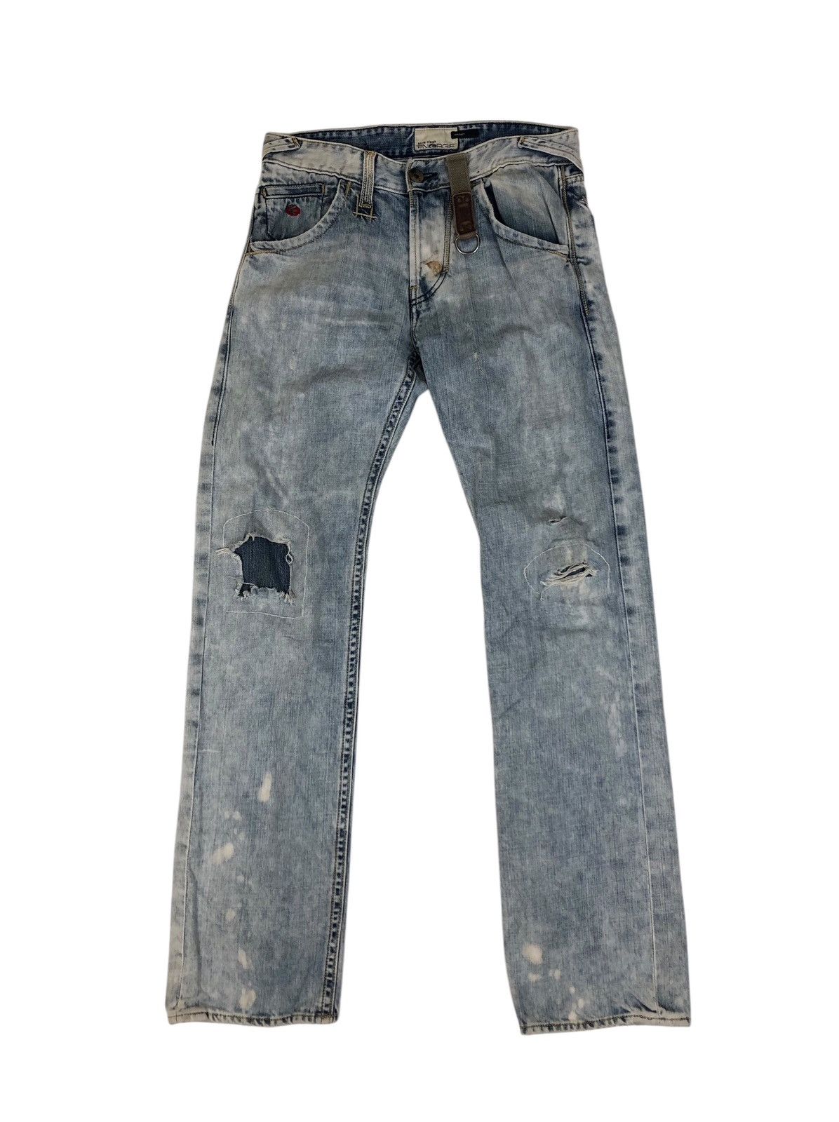 Energie Energie Distressed Ripped Denim Style Clash Jeans Size US 32 / EU 48 - 1 Thumbnail