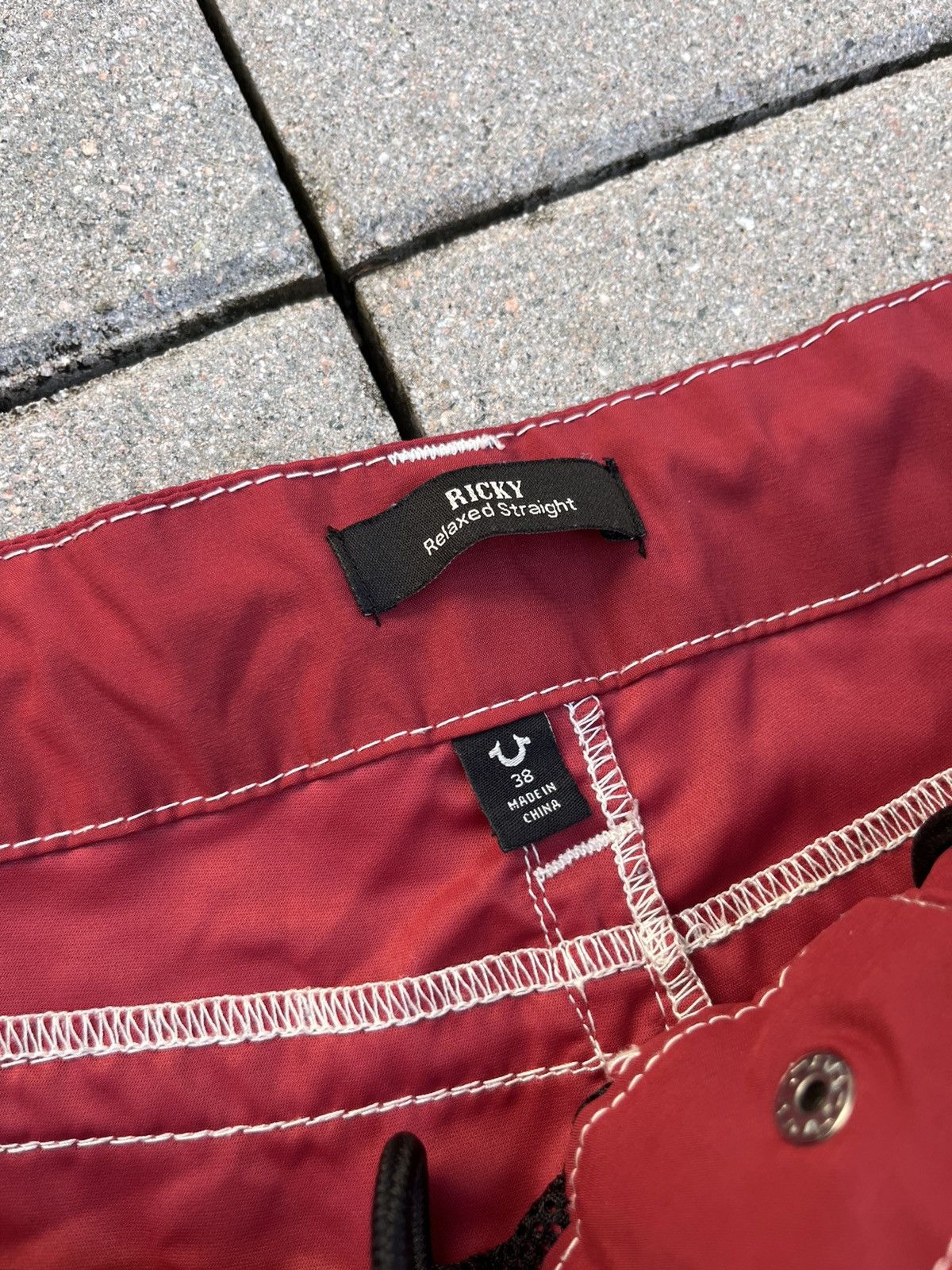Japanese Brand Vintage True Religion Japanese Y2K Crazy Shorts Size US 38 / EU 54 - 5 Thumbnail
