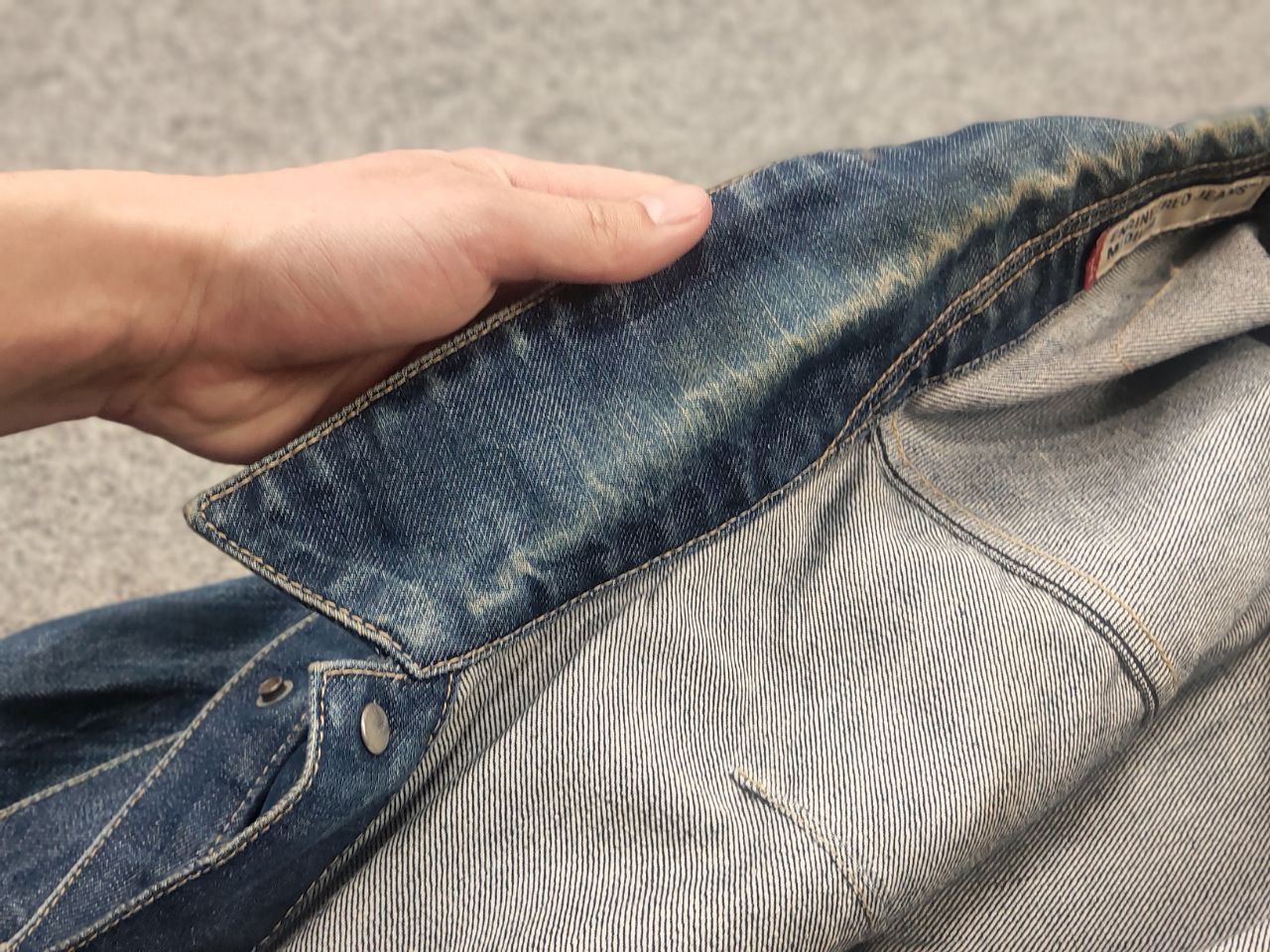 Levi's Vintage 00's Levi's Engineered Jeans Denim Trucker Jacket Size US M / EU 48-50 / 2 - 21 Thumbnail