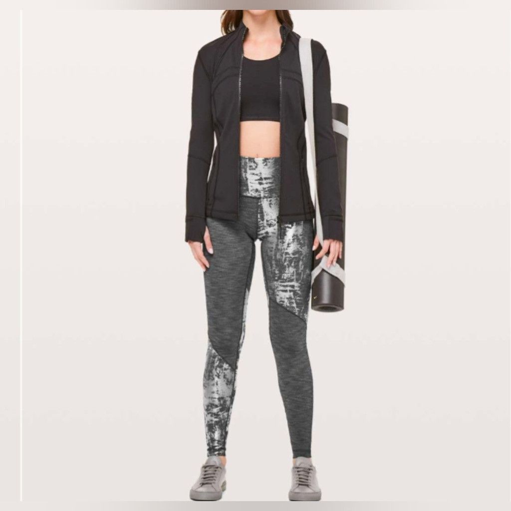 Lululemon Lululemon Wunder Under High-Rise Tight Foil Sz 6 Size 28" / US 6 / IT 42 - 6 Thumbnail