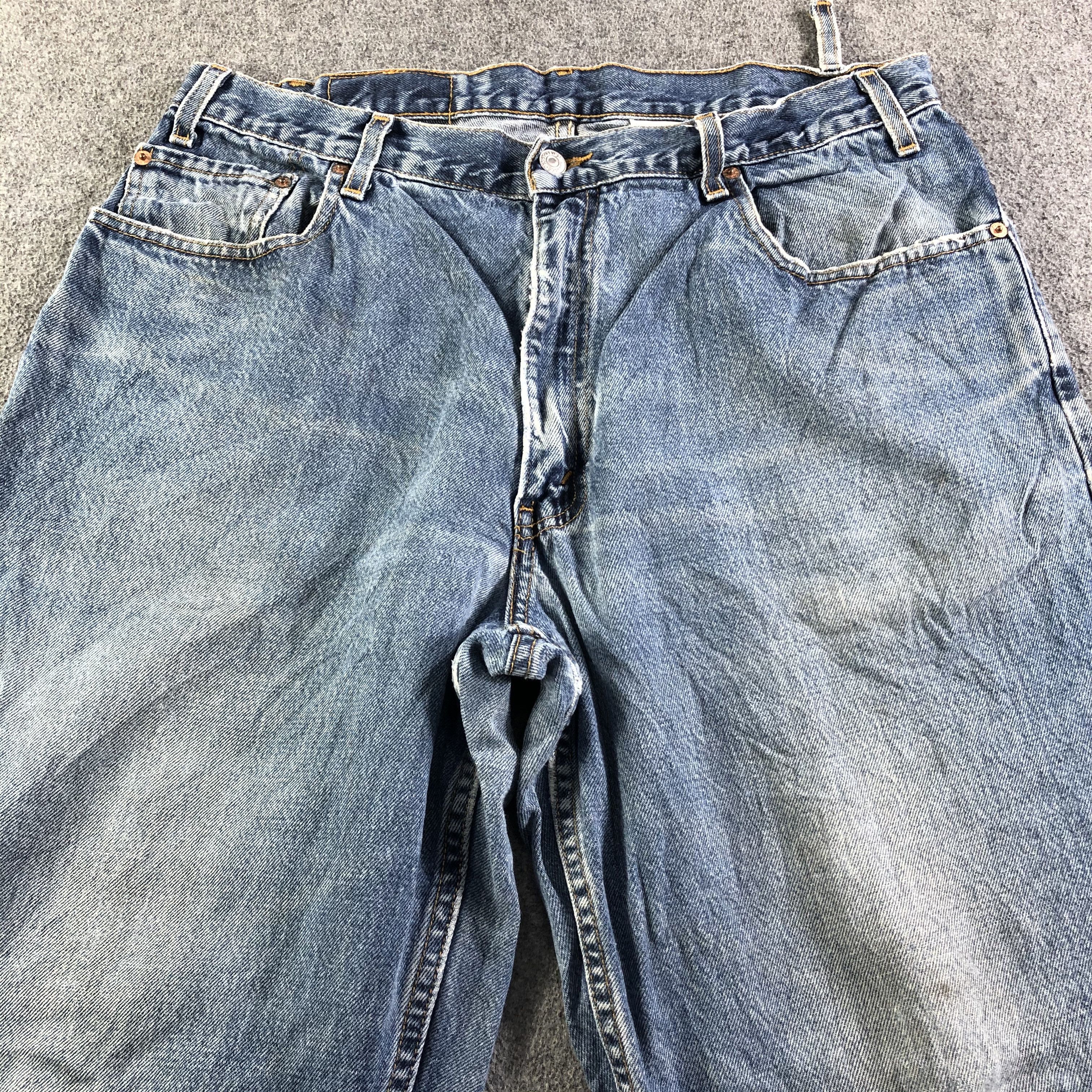Levi's Vintage 90s Blue Wash Levis 560 Jeans-J3319 Size US 36 / EU 52 - 3 Thumbnail