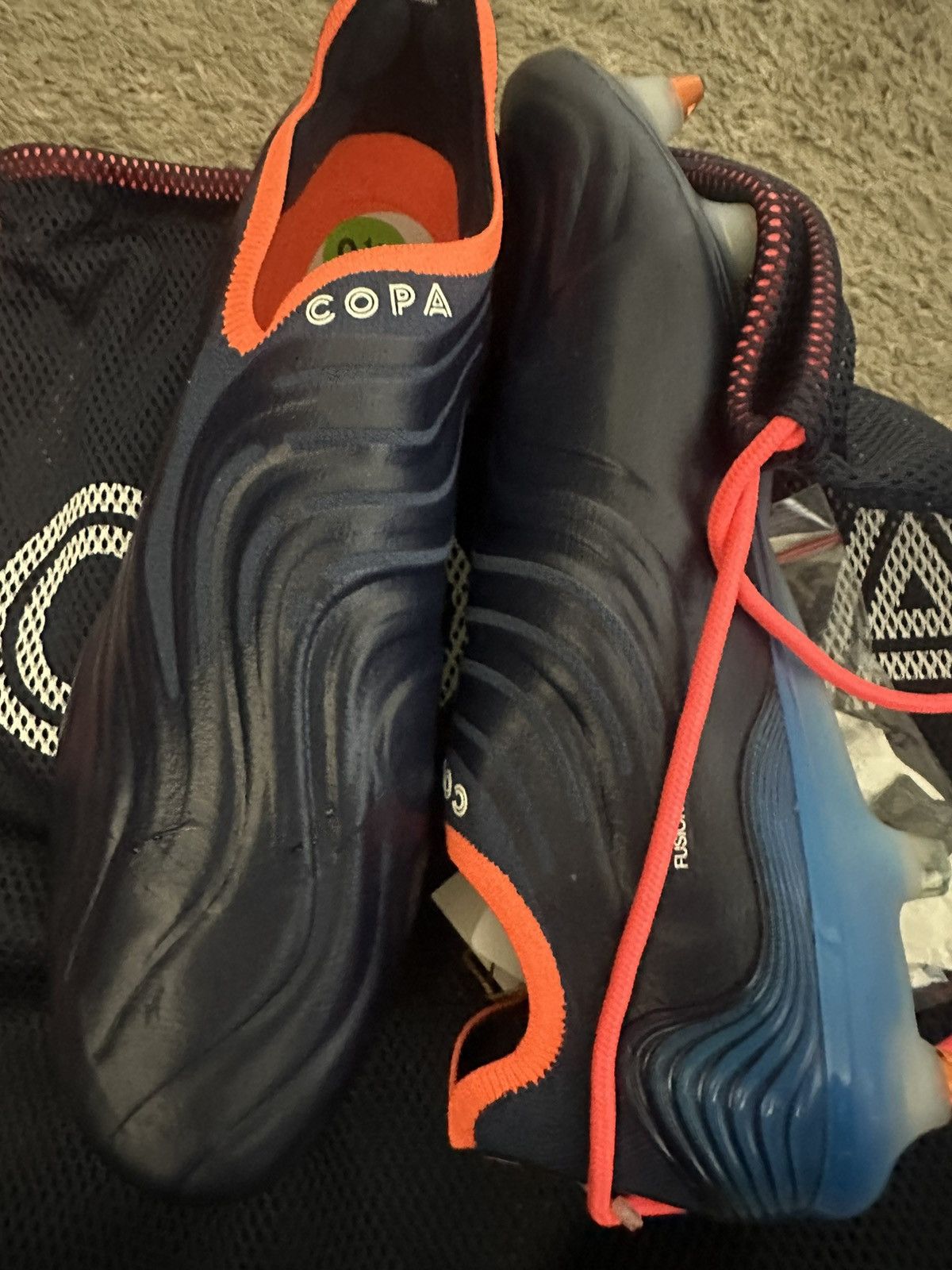 Adidas Adidas Copa Sense+ Firm Ground "Team Navy" GW4939 Soccer Size US 9.5 / EU 42-43 - 6 Thumbnail