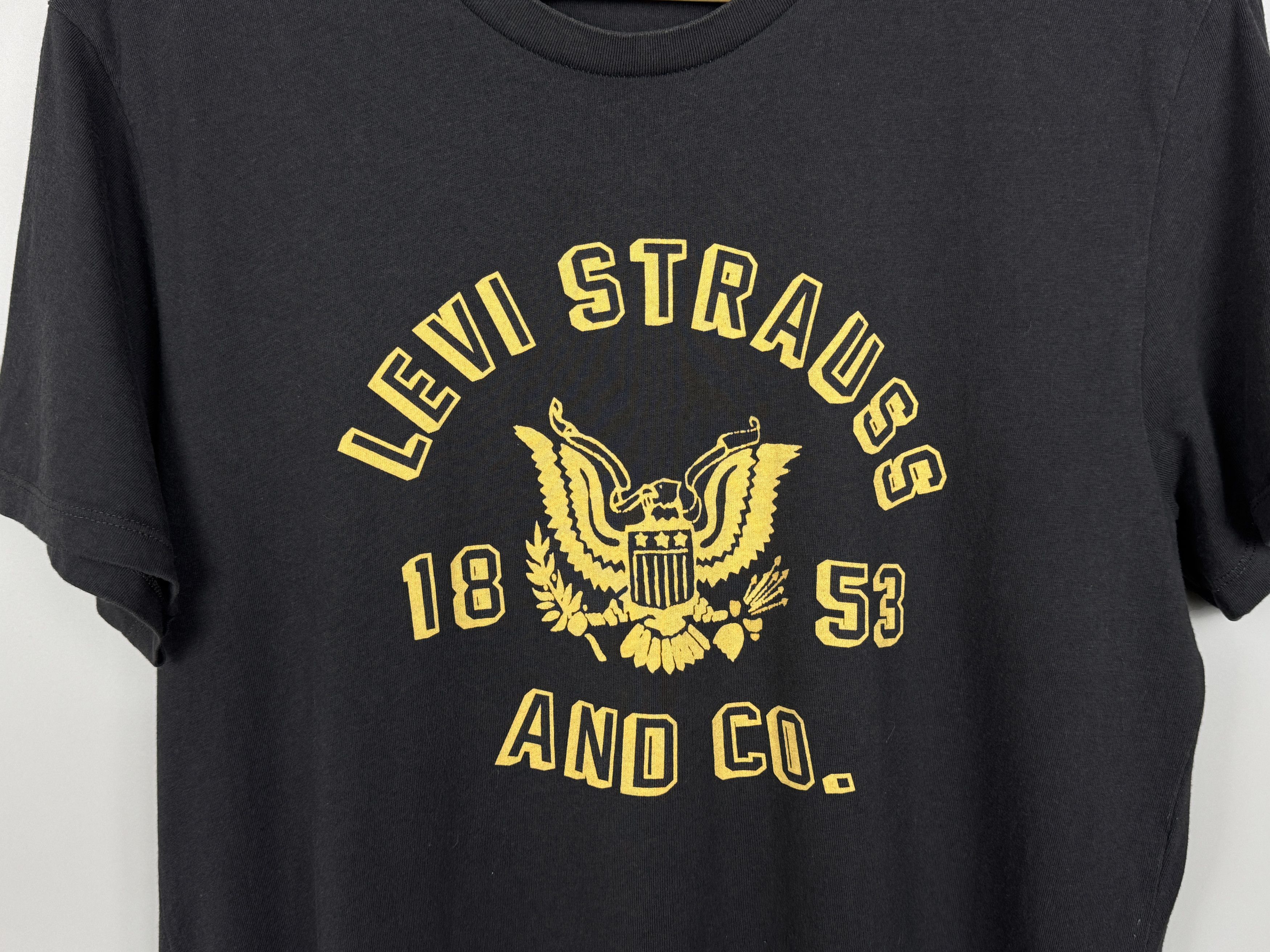 Levi's Levi's Levis Military Big Logo T-Shirt Size US L / EU 52-54 / 3 - 3 Thumbnail