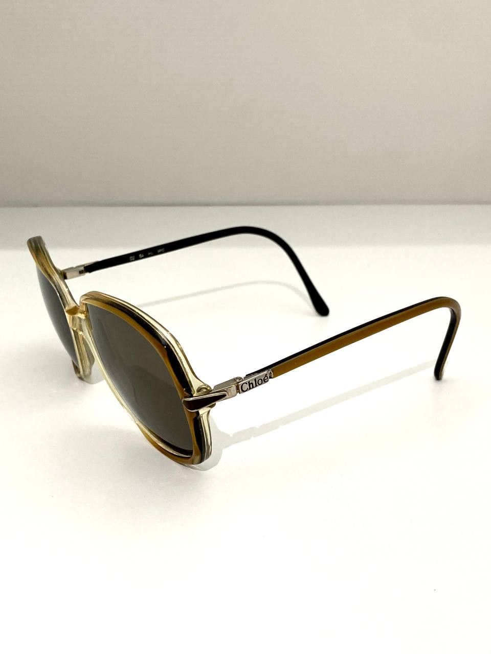 Chloe Chloe Logo Oval Round Vintage Sunglasses Y2K Size ONE SIZE - 5 Thumbnail