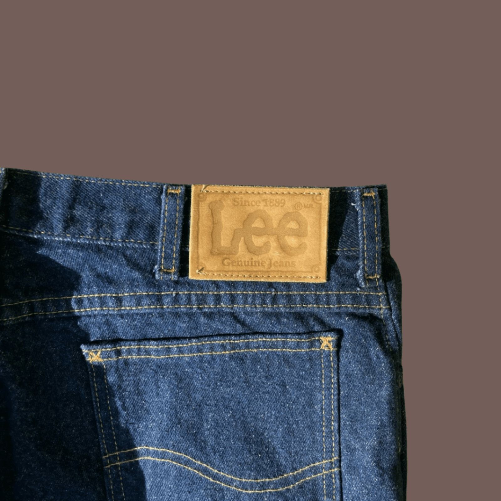 Lee VTG Lee Jeans | Union Made USA Denim 38x42 | 70s Workwear Size US 38 / EU 54 - 4 Thumbnail