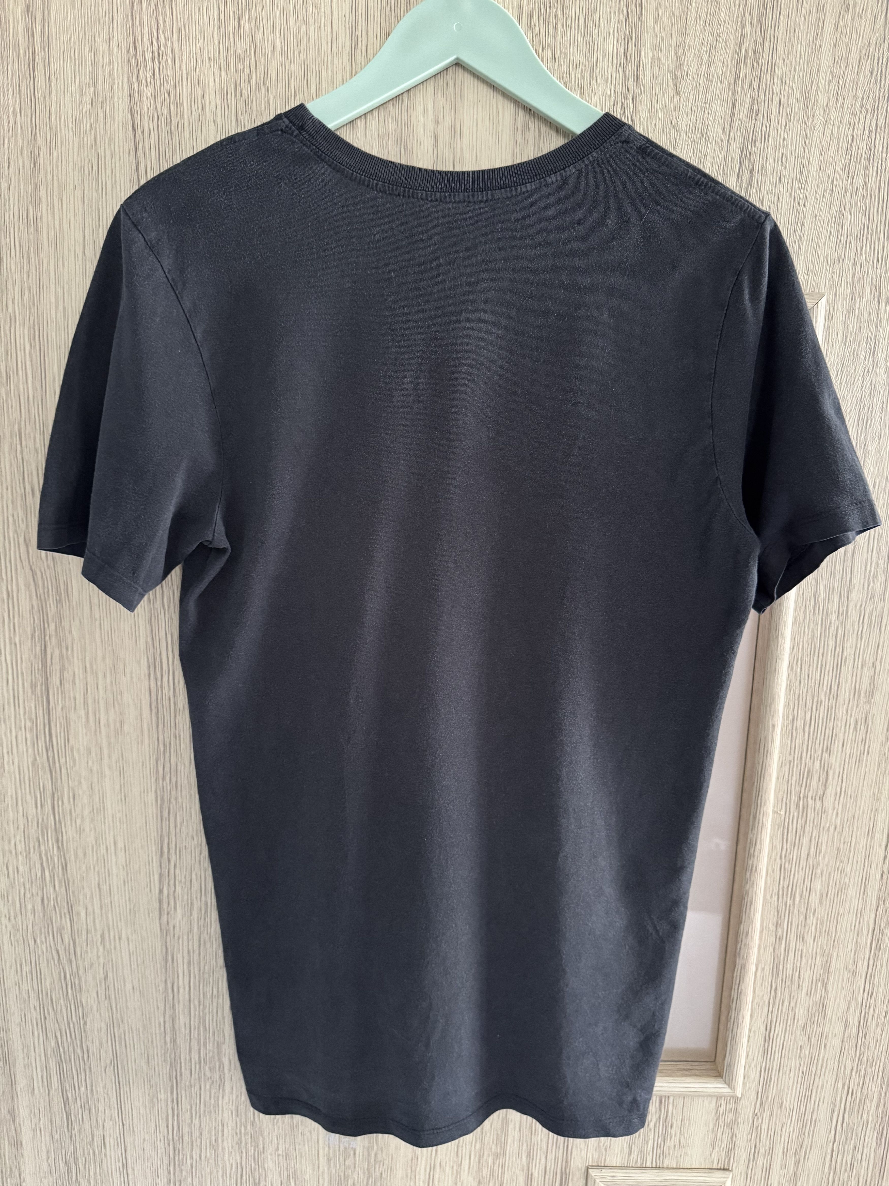 Nike Vintage Y2K Nike Swoosh T-Shirt Washed Gray Size US S / EU 44-46 / 1 - 2 Thumbnail