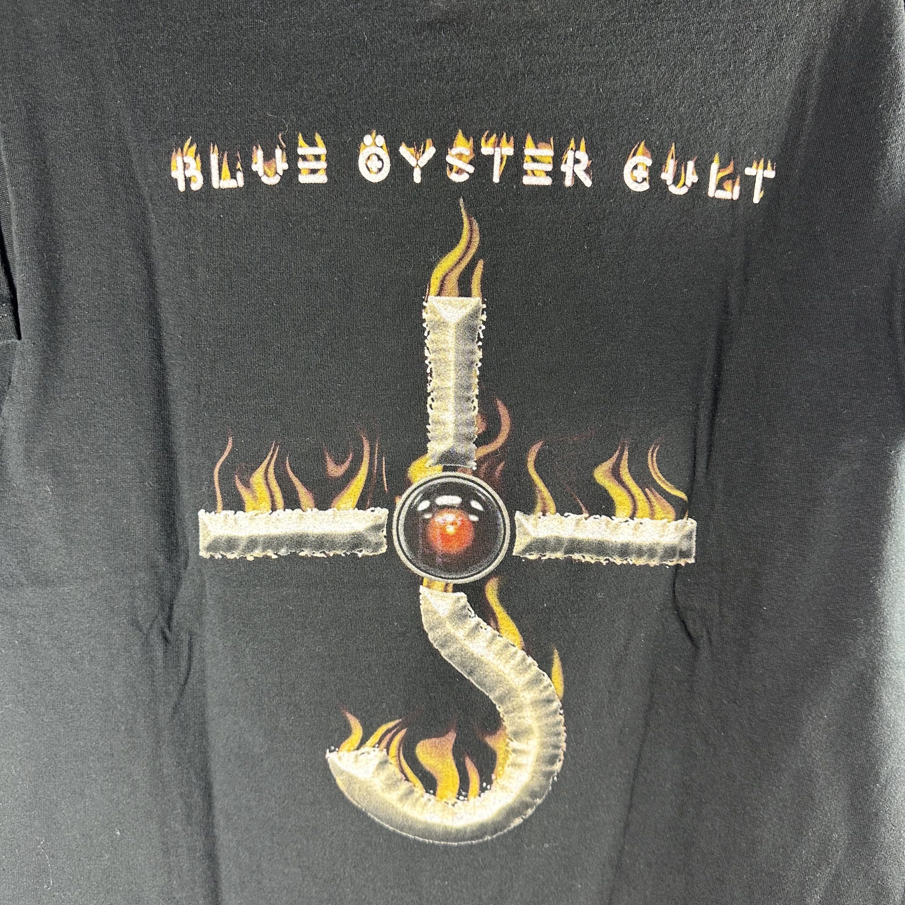 Vintage ​90s Blue Oyster Cult Reaper Godzilla Rock Band T-shirt Size US L / EU 52-54 / 3 - 4 Thumbnail