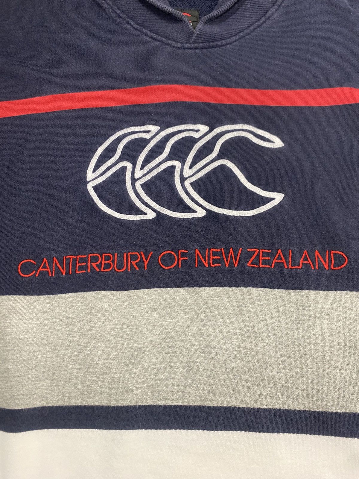 Canterbury of New Zealand Vintage 90s Canterbury of New Zealand Rugby Sweatshirt Size US L / EU 52-54 / 3 - 6 Thumbnail