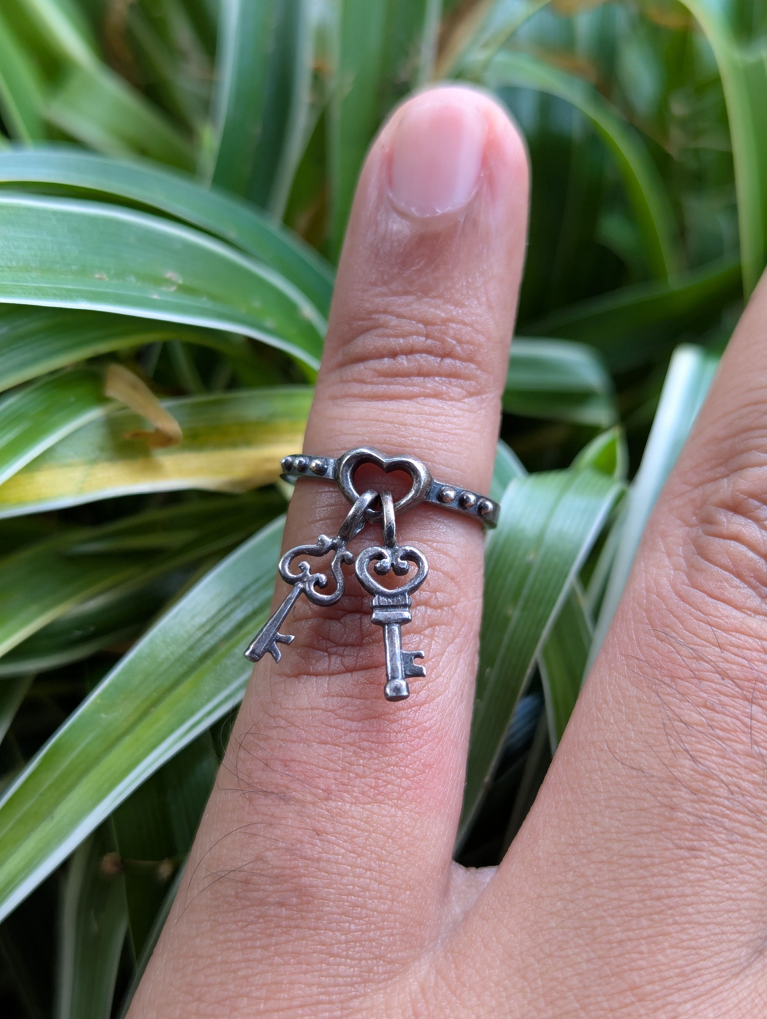 Jewelry 925 Sterling Silver Ring Heart Shape, Women's