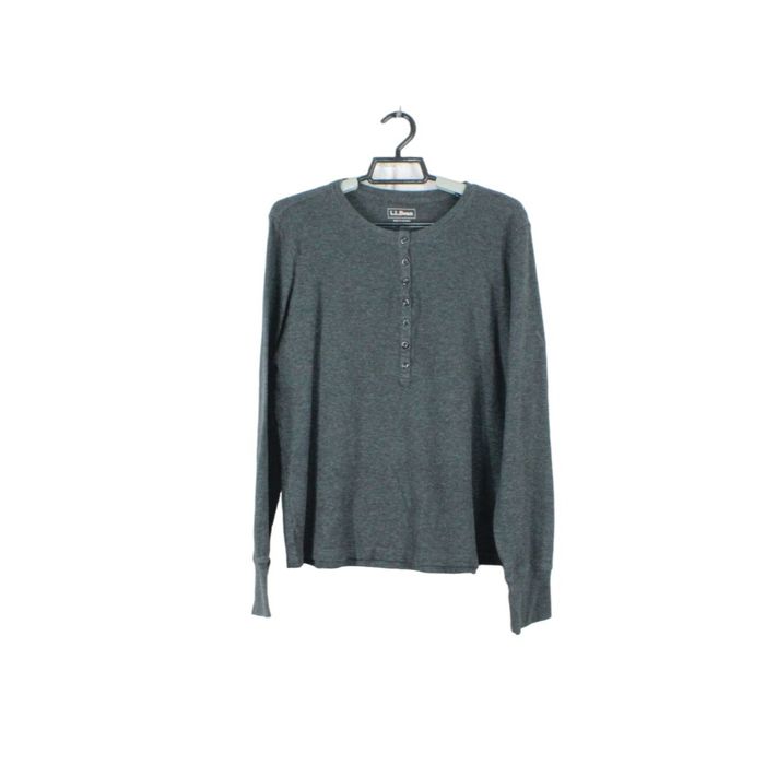 Women's Waffle-Knit Henley at L.L. Bean