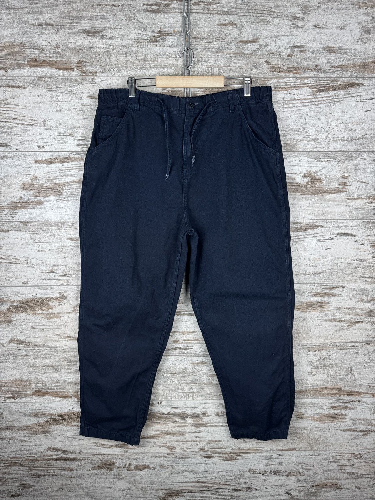 Stan Ray Mens Vintage Stan Ray Baggy pangs denim XL navy workwear usa Size US 36 / EU 52 - 2 Thumbnail
