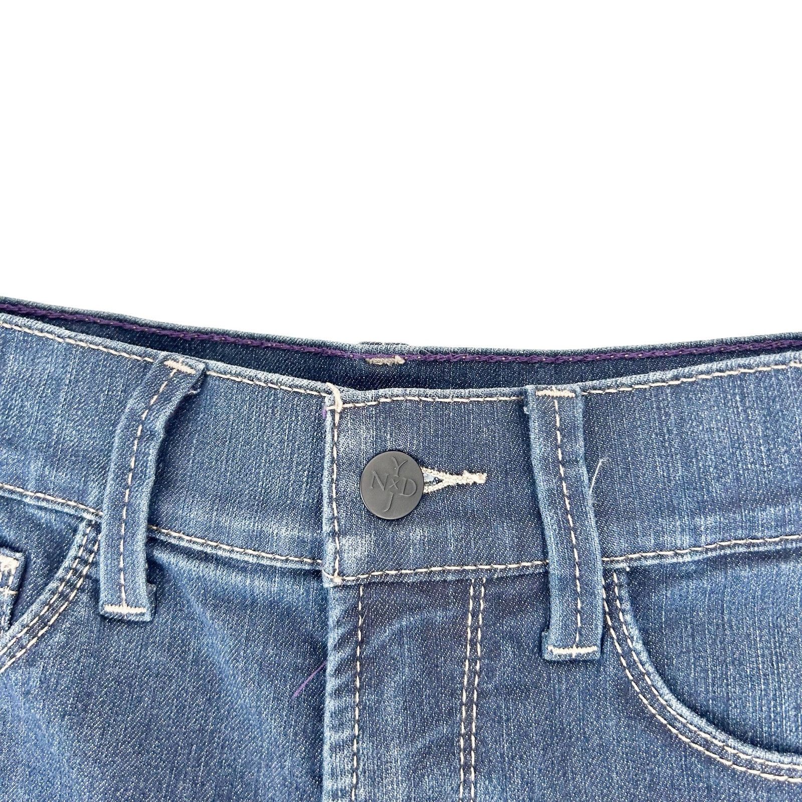 NYDJ NYDJ Cuffed Jean Shorts Sz 2P Size 26" / US 2 / IT 38 - 2 Thumbnail