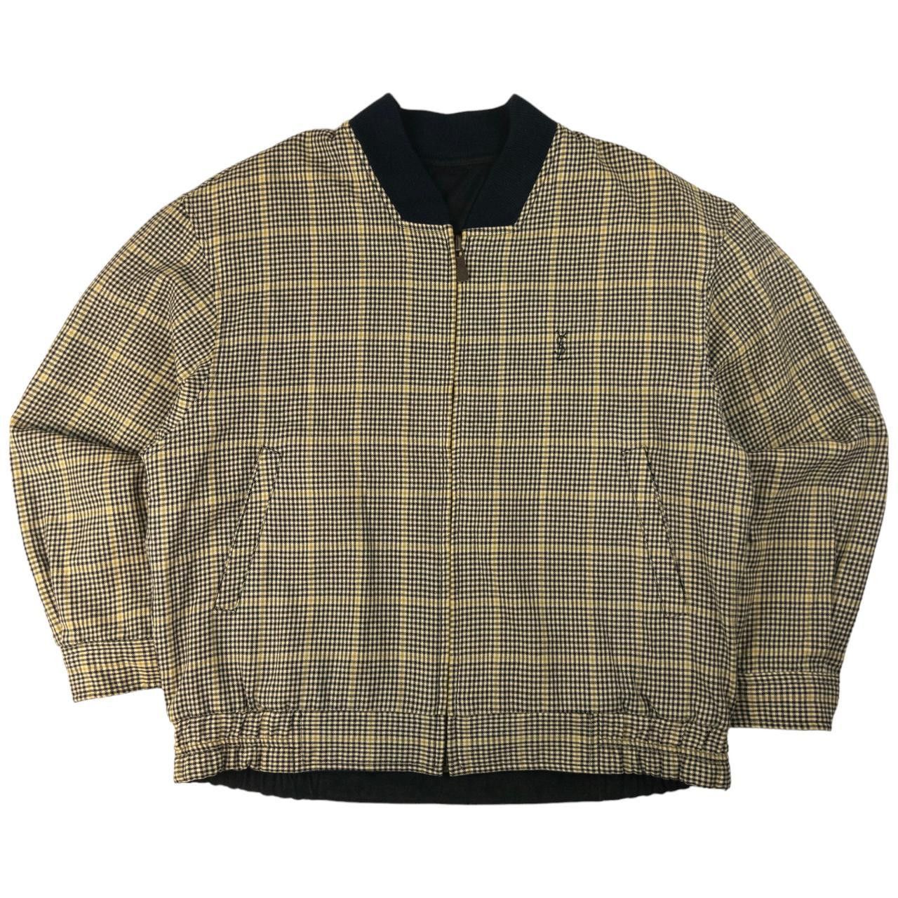 Vintage Yves Saint Laurent Reversible Bomber Jacket Size S