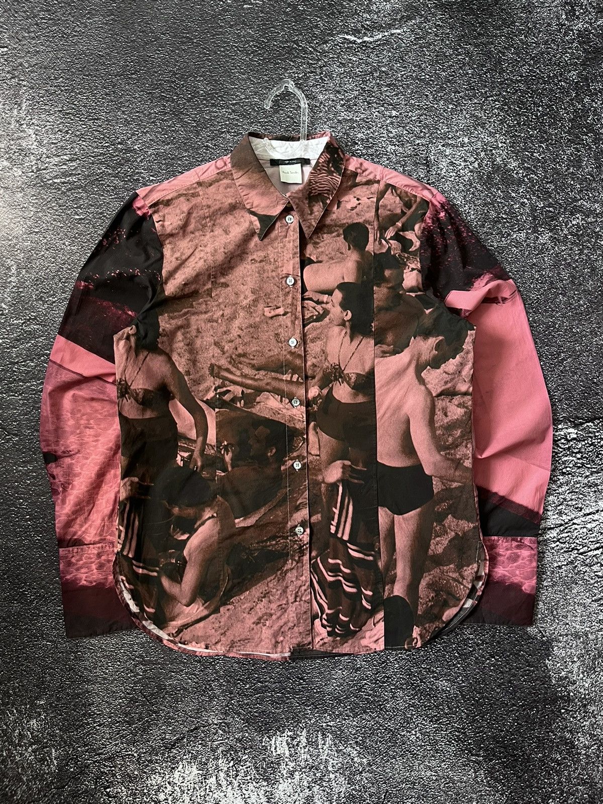 Paul Smith Rare Paul Smith Summer Beach Photo Overall Print Shirt Size US S / EU 44-46 / 1 - 1 Thumbnail