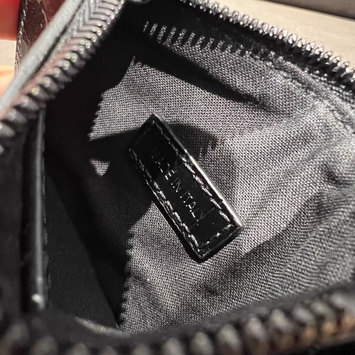 Balenciaga Balenciaga Cagole Crocodile Coin Purse (New, DY9370) Size ONE SIZE - 5 Thumbnail