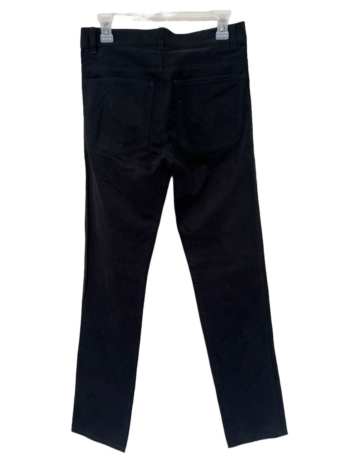 agnes b. Vintage Agnes B. Homme Paris Dark Black Trouser Pant Size US 29 - 15 Thumbnail