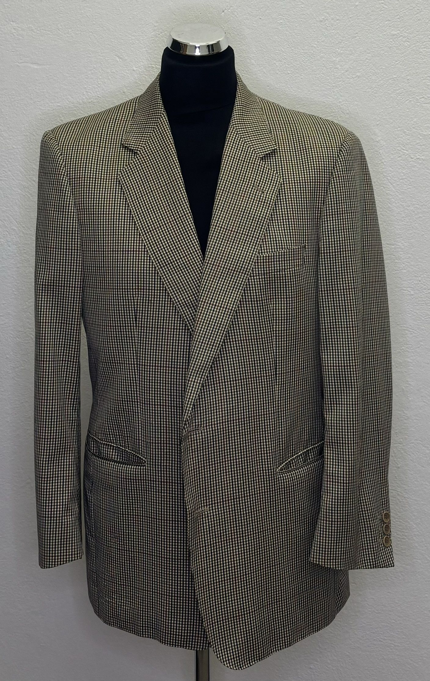 Burberry Burberrys Vintage Beige Blazer Size M/L Size 44R - 2 Thumbnail