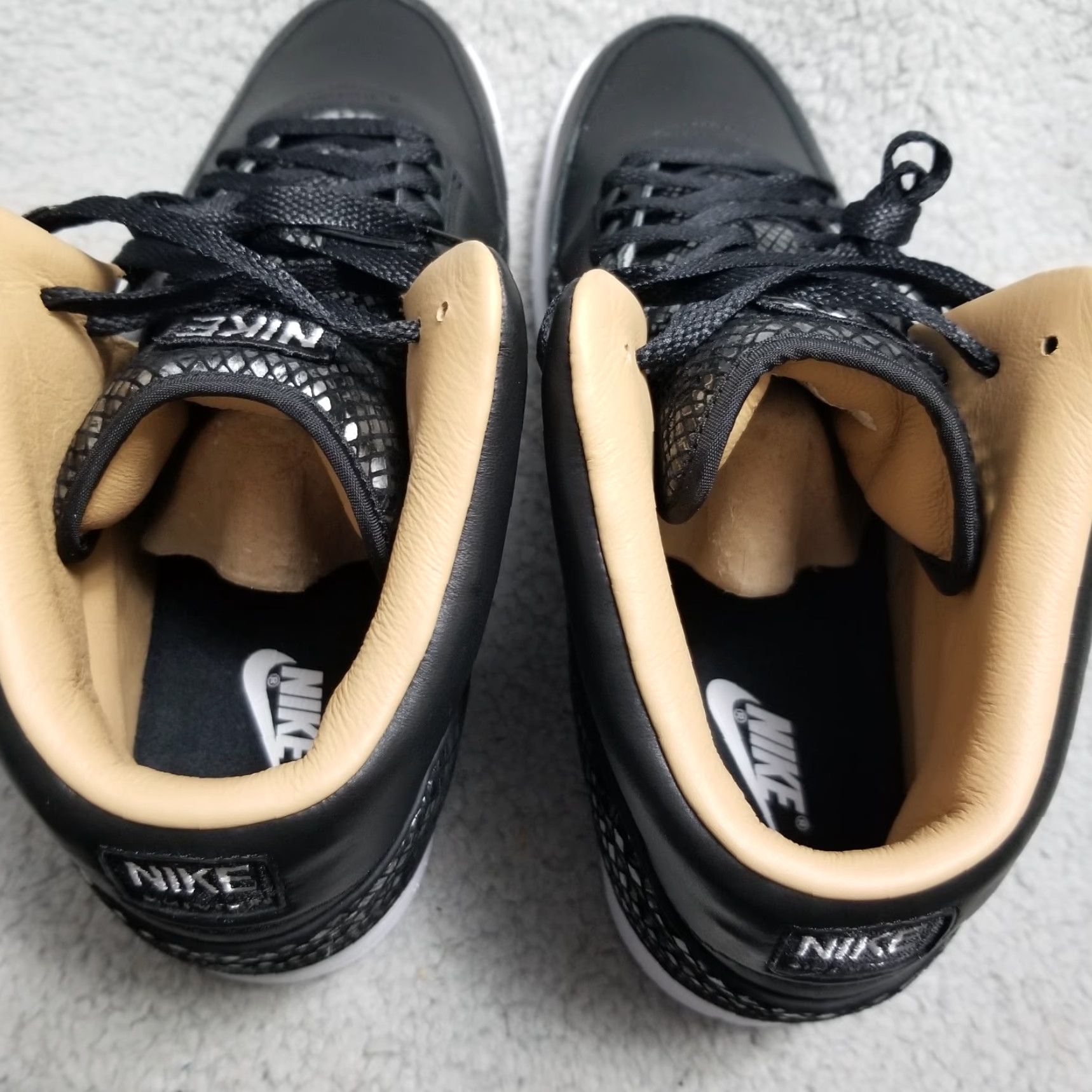 Nike Nike Air Python Sneaker Promo SAMPLE Size 12 Black 632631-001 Mens Athletic Shoes Size US 12 / EU 45 - 5 Thumbnail