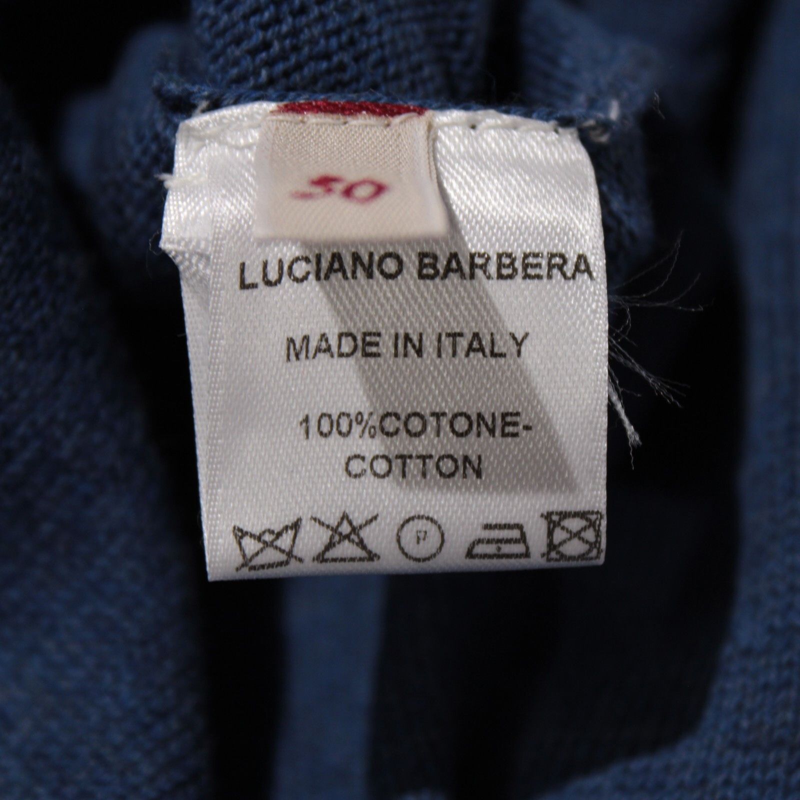 Luciano Barbera Luciano Barbera Sweater Size US M in Blue Size US M / EU 48-50 / 2 - 9 Thumbnail
