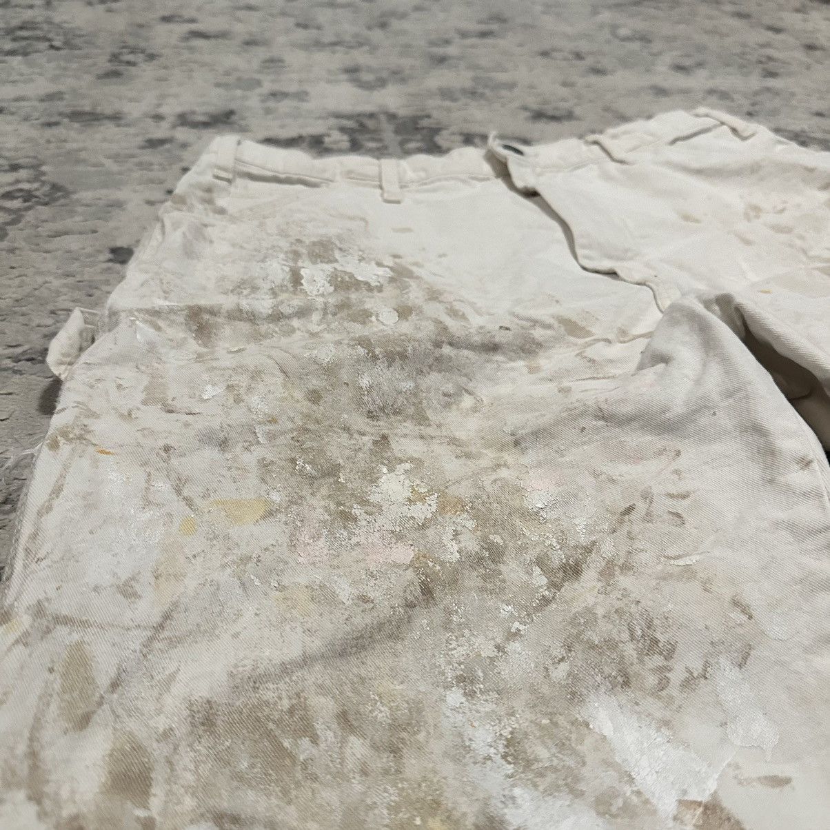 Dickies × Vintage Vintage White Carpenter Paint Splatter Dickies Size US 32 / EU 48 - 3 Thumbnail
