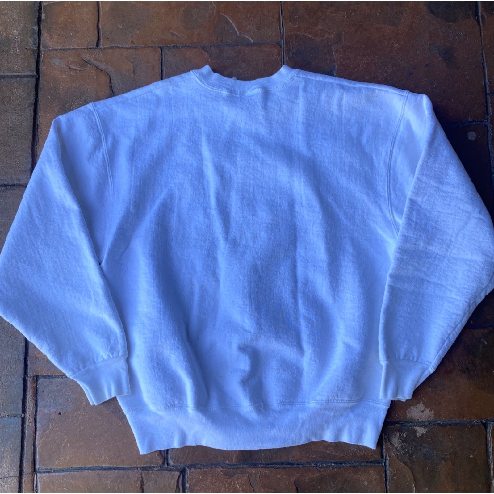 Vintage VINTAGE Tweety Bird Angel Halo Crewneck Sweatshirt Large USA Men Pullover Cotton Blend Knit White 90s Size US XL / EU 56 / 4 - 3 Thumbnail