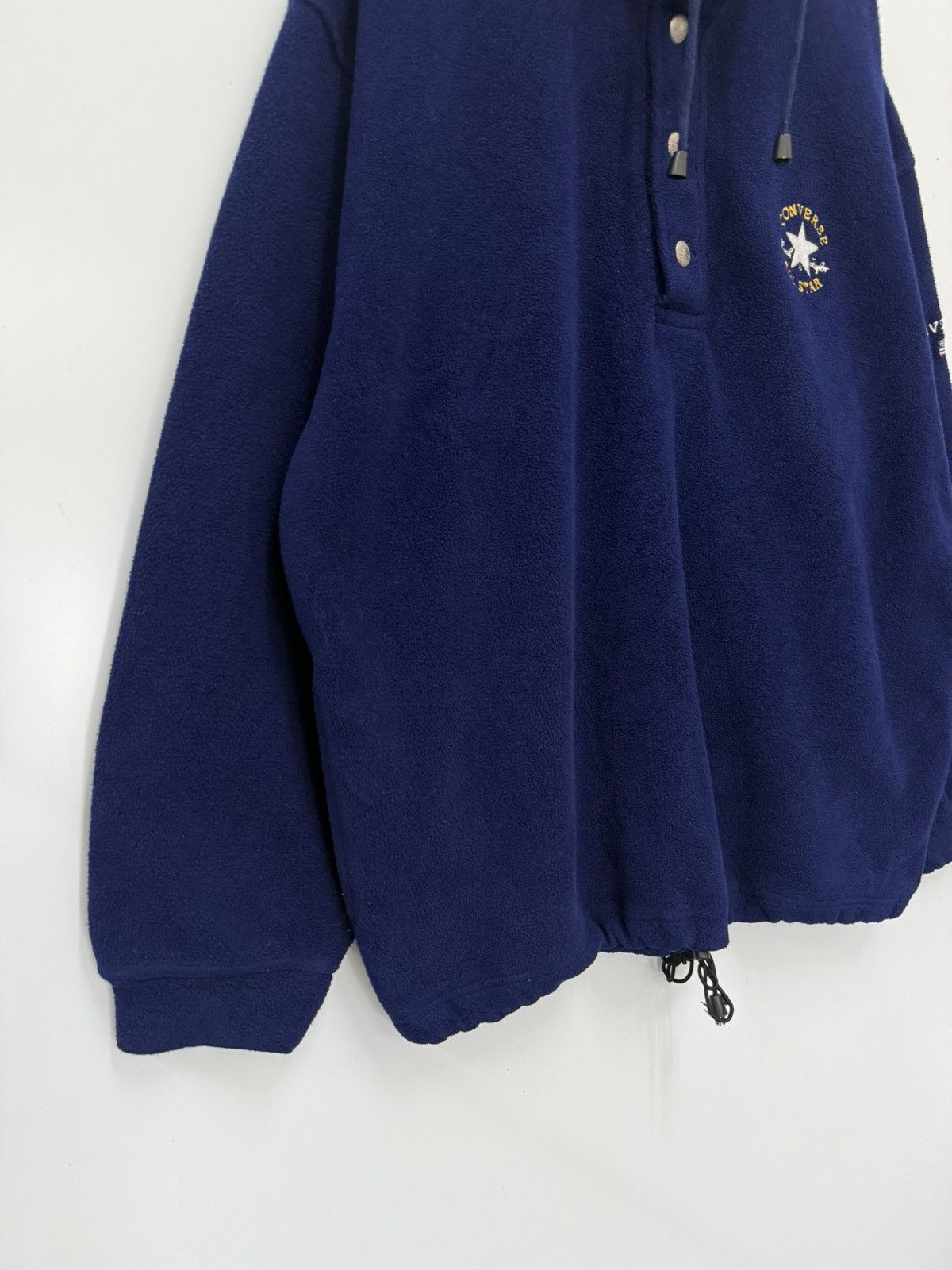 Converse 🔥 VINTAGE CONVERSE AMERICAN FLAG FLEECE BAGGY SWEATSHIRT - L Size US L / EU 52-54 / 3 - 3 Thumbnail