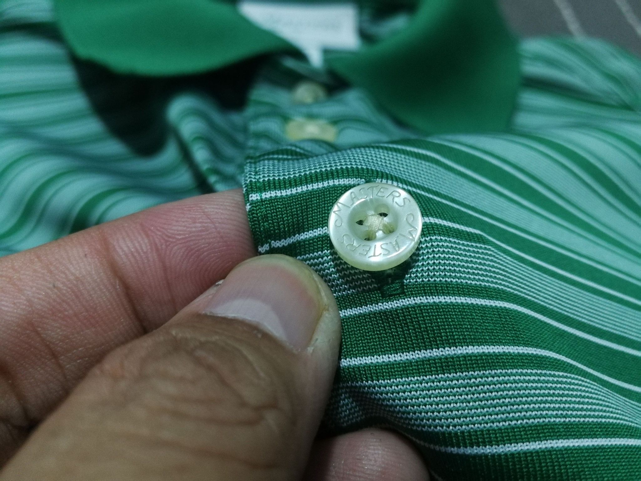 Japanese Brand MASTERS PERFORMANCE golf polo tee L 2067 Size US L / EU 52-54 / 3 - 10 Thumbnail