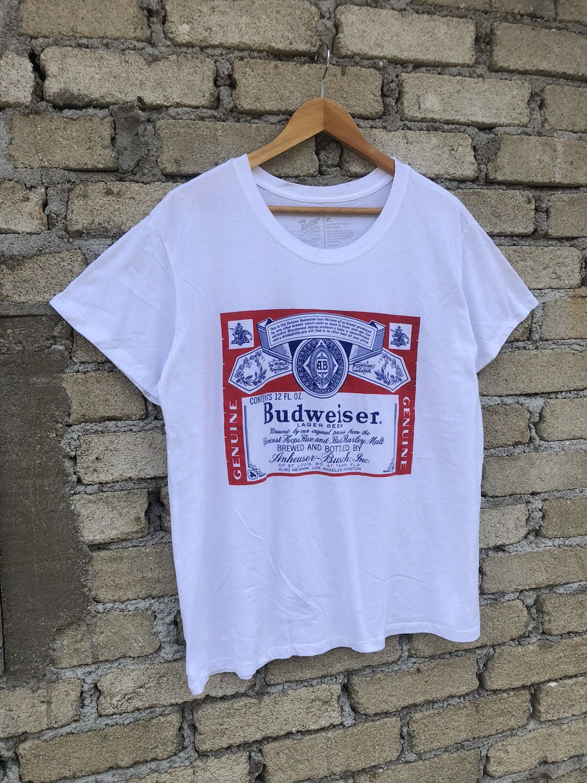 Budweiser Big Logo Brew City Budweiser Tshirts Size US XL / EU 56 / 4 - 4 Thumbnail