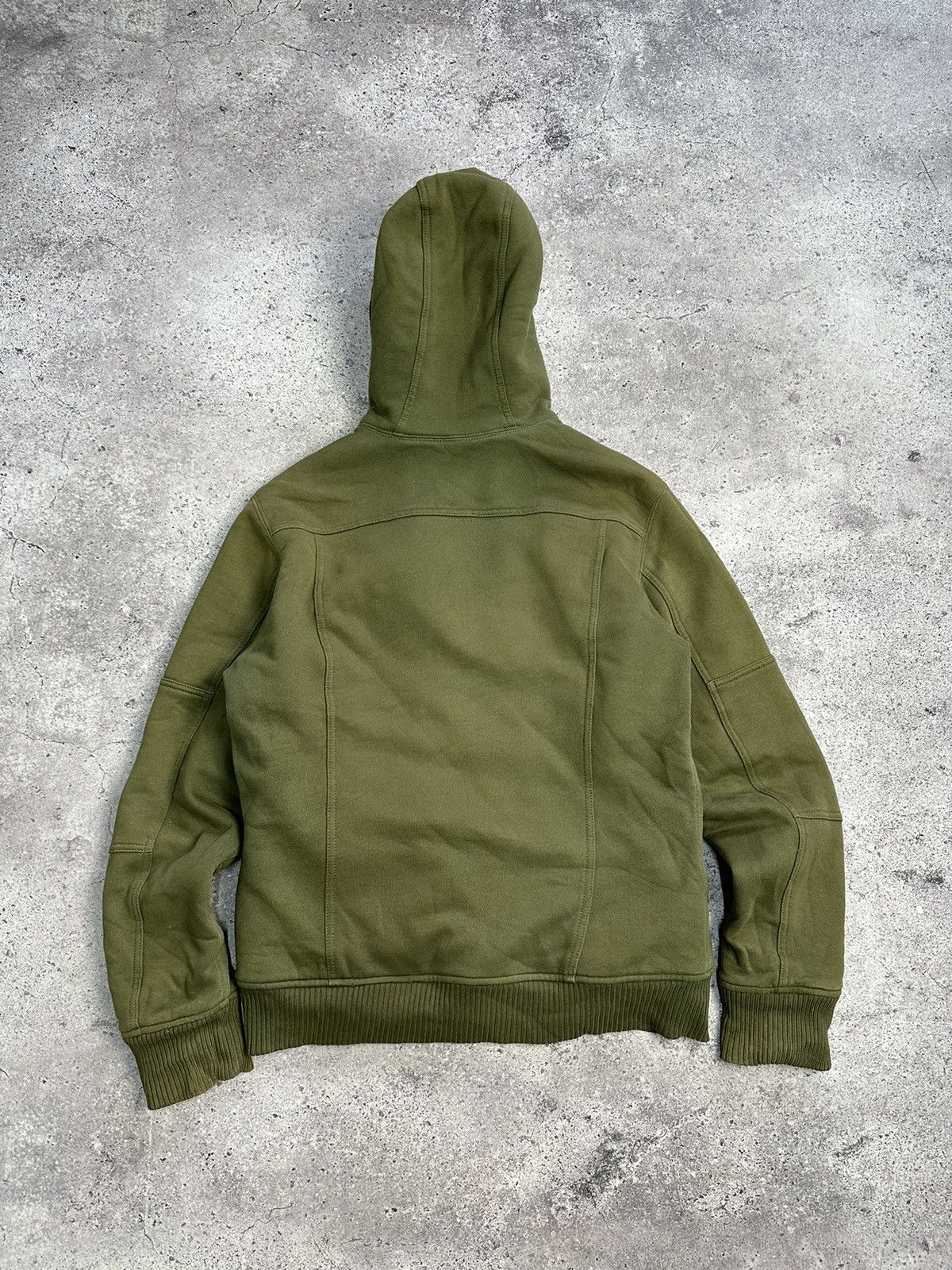 Diesel Vintage Diesel Y2K Archival Jacket Khaki Hooded Sherpa Faded Size US L / EU 52-54 / 3 - 9 Thumbnail