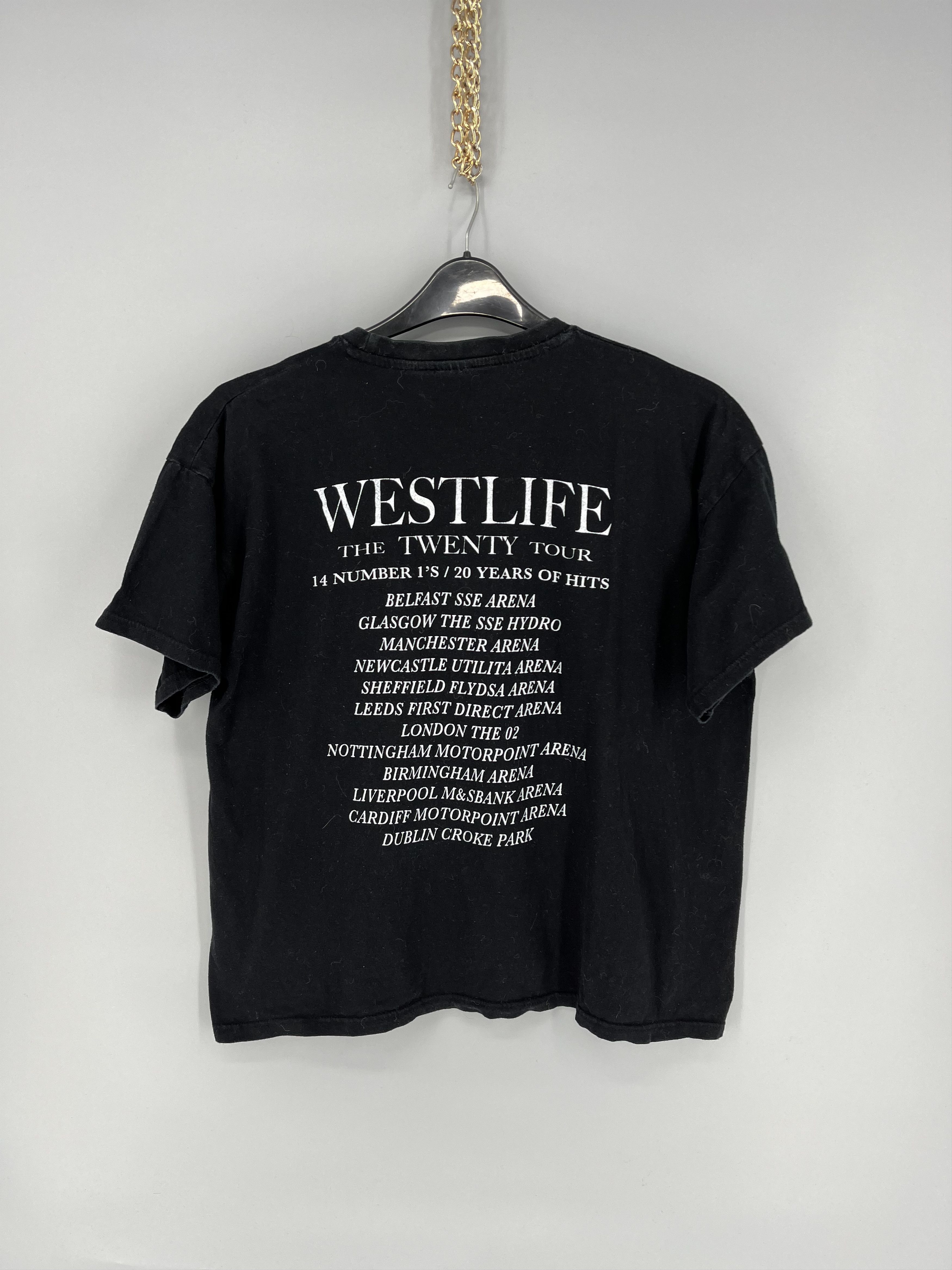 Band Tees Vintage Rare WESTLIFE Band Rock Tour Promo T-shirt Y2K Style Size US XL / EU 56 / 4 - 8 Thumbnail