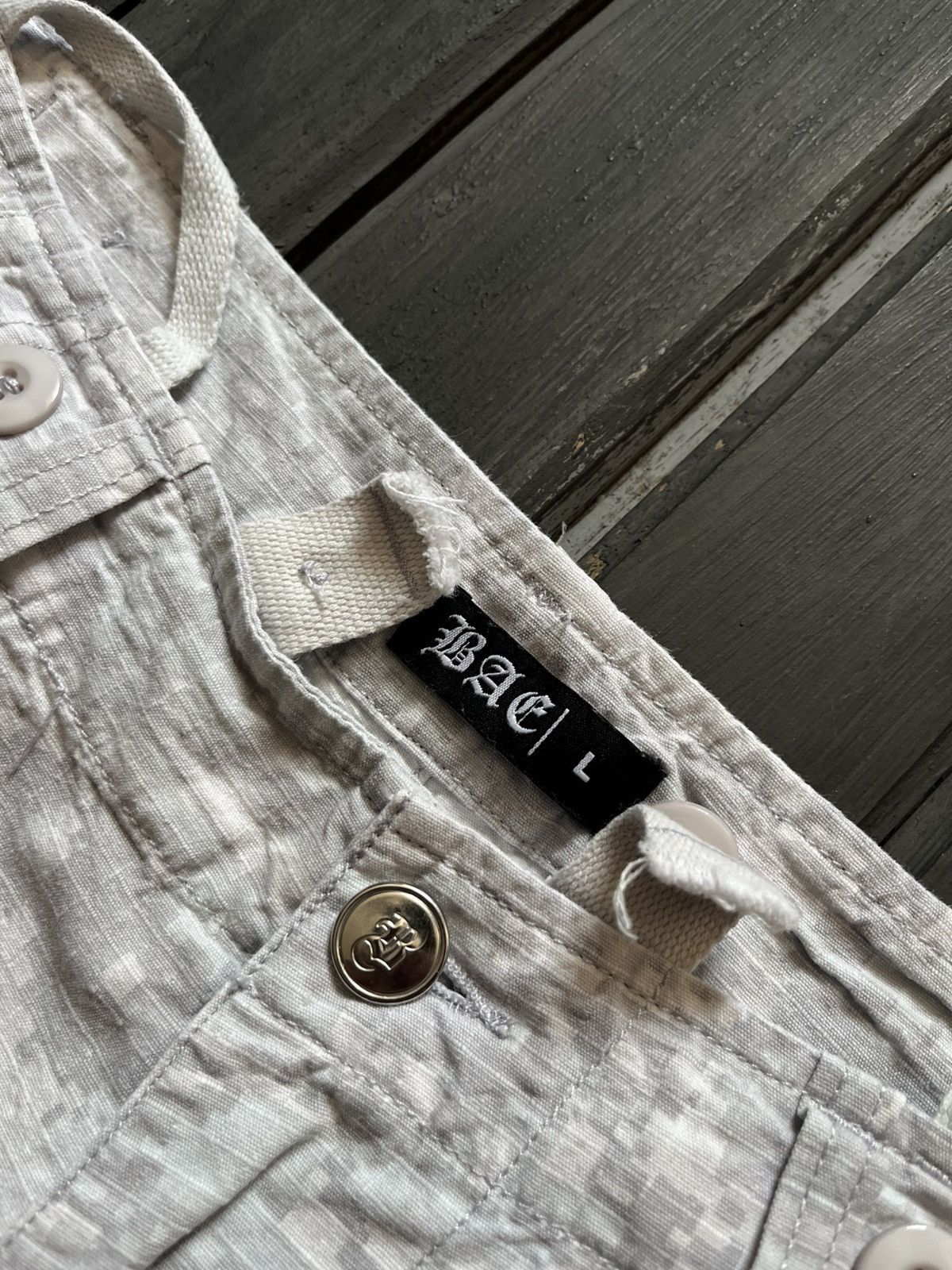 Hysteric Glamour VTG Raf Simons Opium Style Cargo Baggy Camo Jeans 90s Size US 32 / EU 48 - 9 Thumbnail