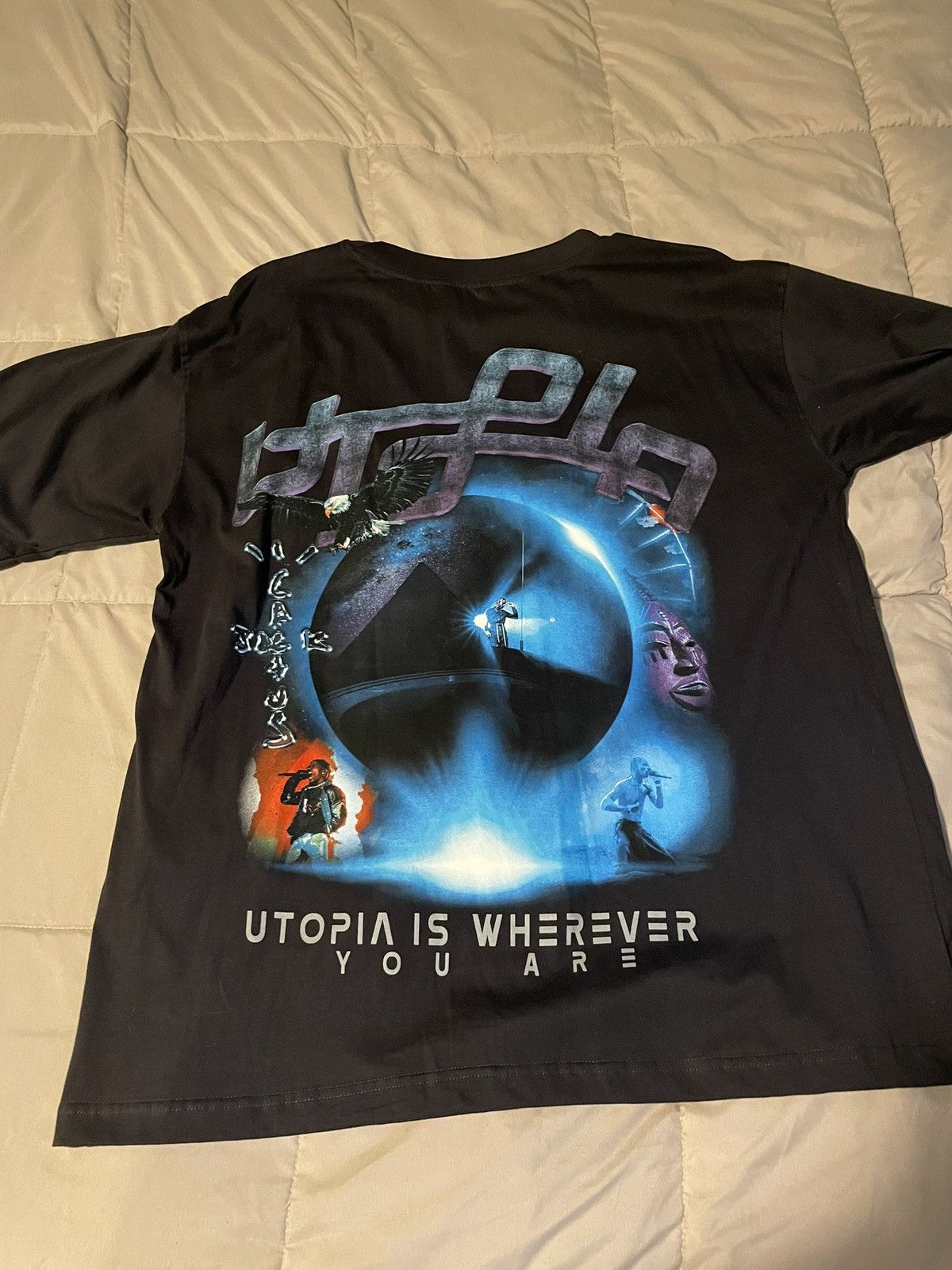 Marino Morwood Marino Morwood Travis Scott Utopia T-Shirt Size US M / EU 48-50 / 2 - 2 Thumbnail