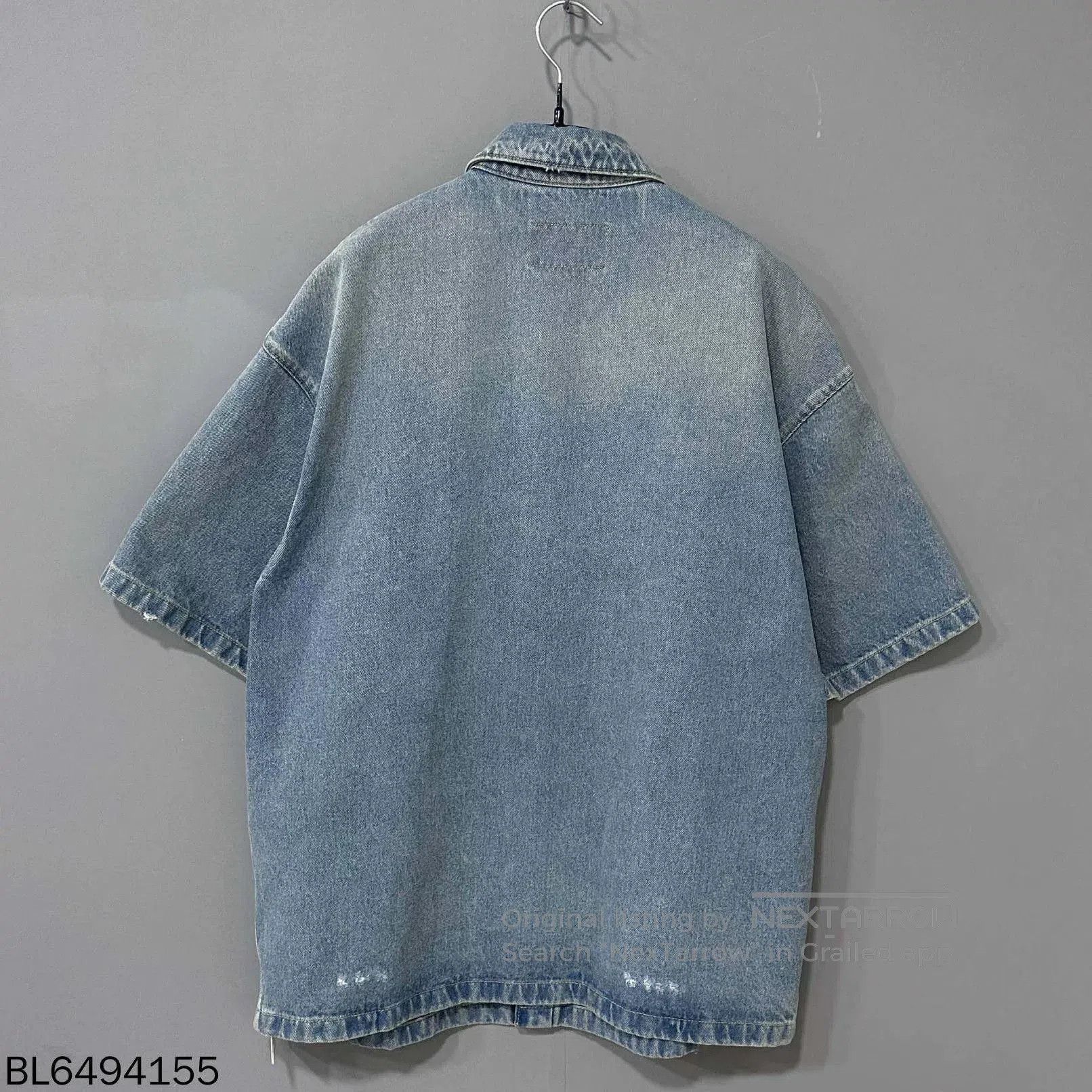 Prada Prada Triangle Logo Denim Jacket. Size US L / EU 52-54 / 3 - 4 Thumbnail