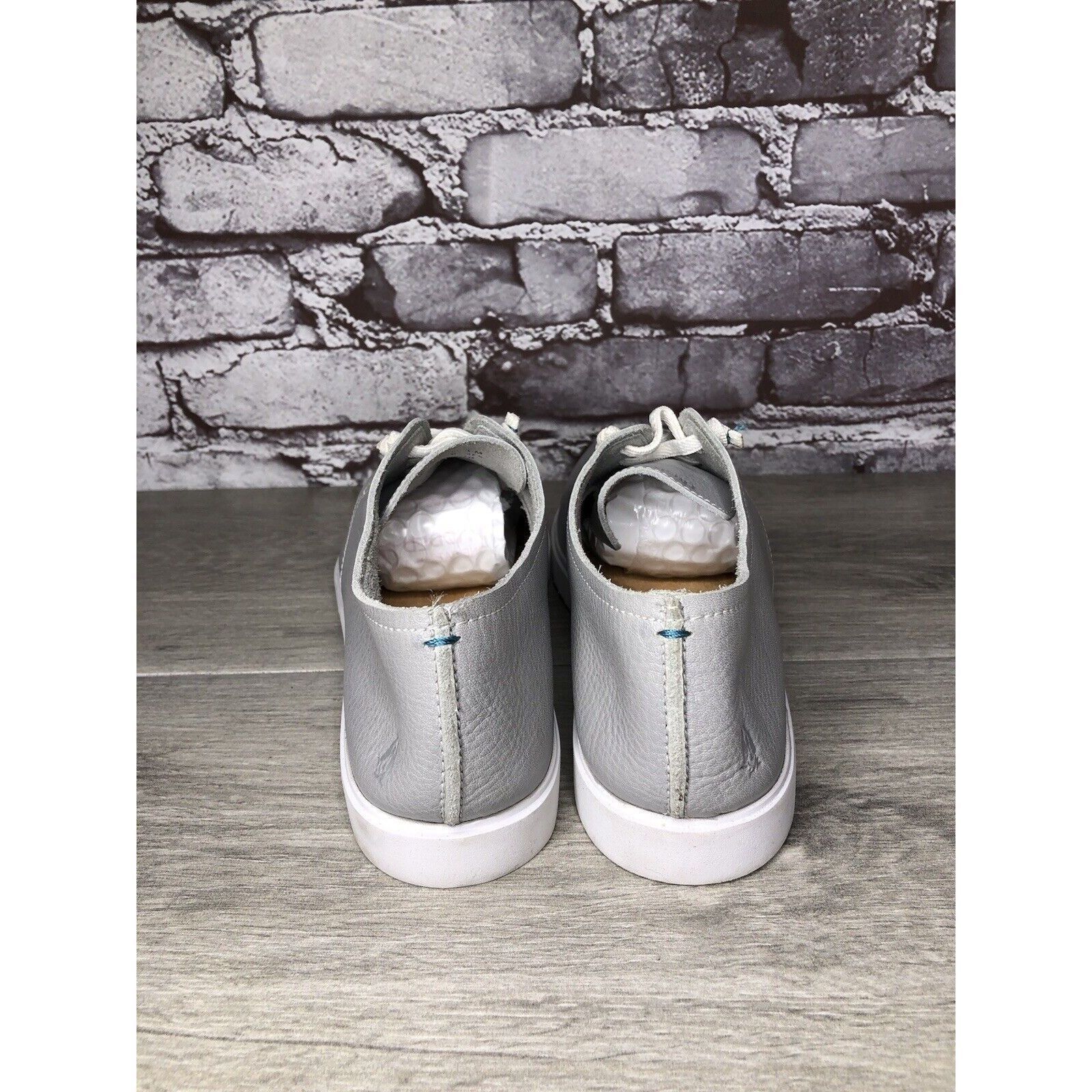 Hush Puppies Hush Puppies Bounce Plus Gray Leather Lightweight Sneakers W Size US 12 / IT 42 - 5 Thumbnail