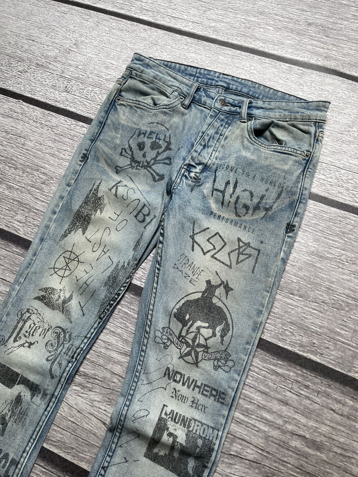 Ksubi Ksubi Van Wrinkle Nowhere Jeans Size US 30 / EU 46 - 4 Thumbnail