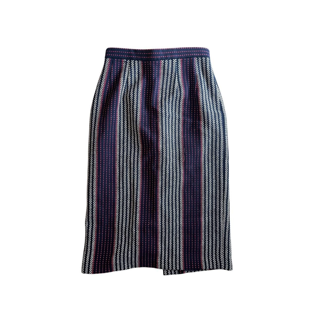 2001 A/W COMME des GARÇONS Vintage COMME des GARÇONS 2001 A/W Stripe Skirt