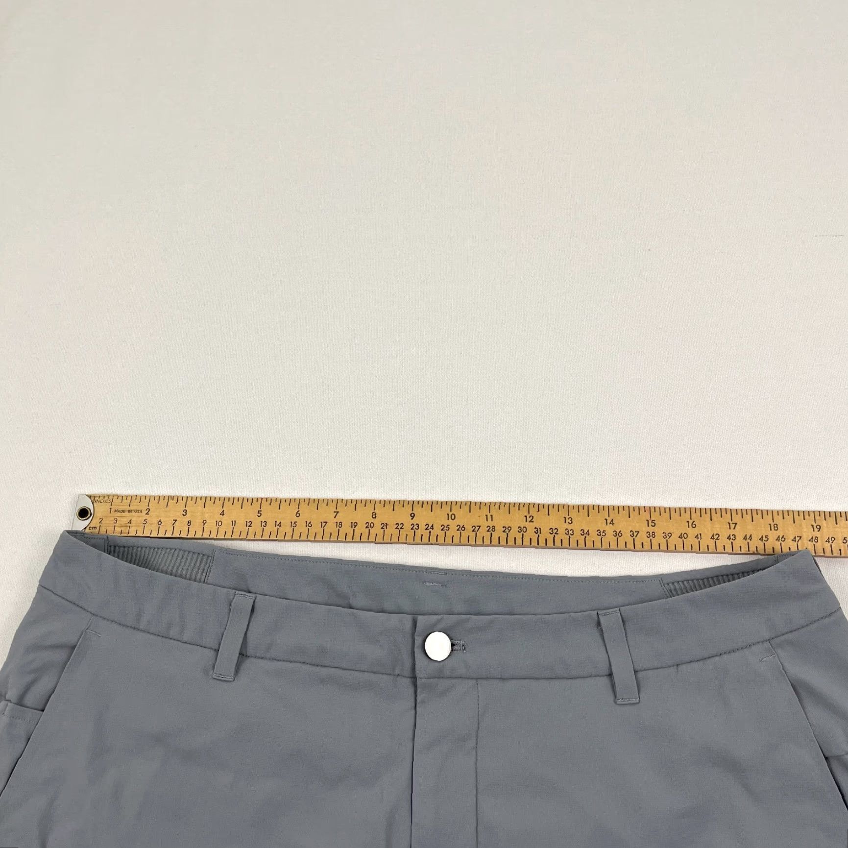 Lululemon Lululemon Commission Pants Mens 38 x 28 Gray 5-Pocket Chino Business Travel Office Golf Casual Classic Slim Tapered Front Flat 5-Pocket Size US 38 / EU 54 - 5 Thumbnail