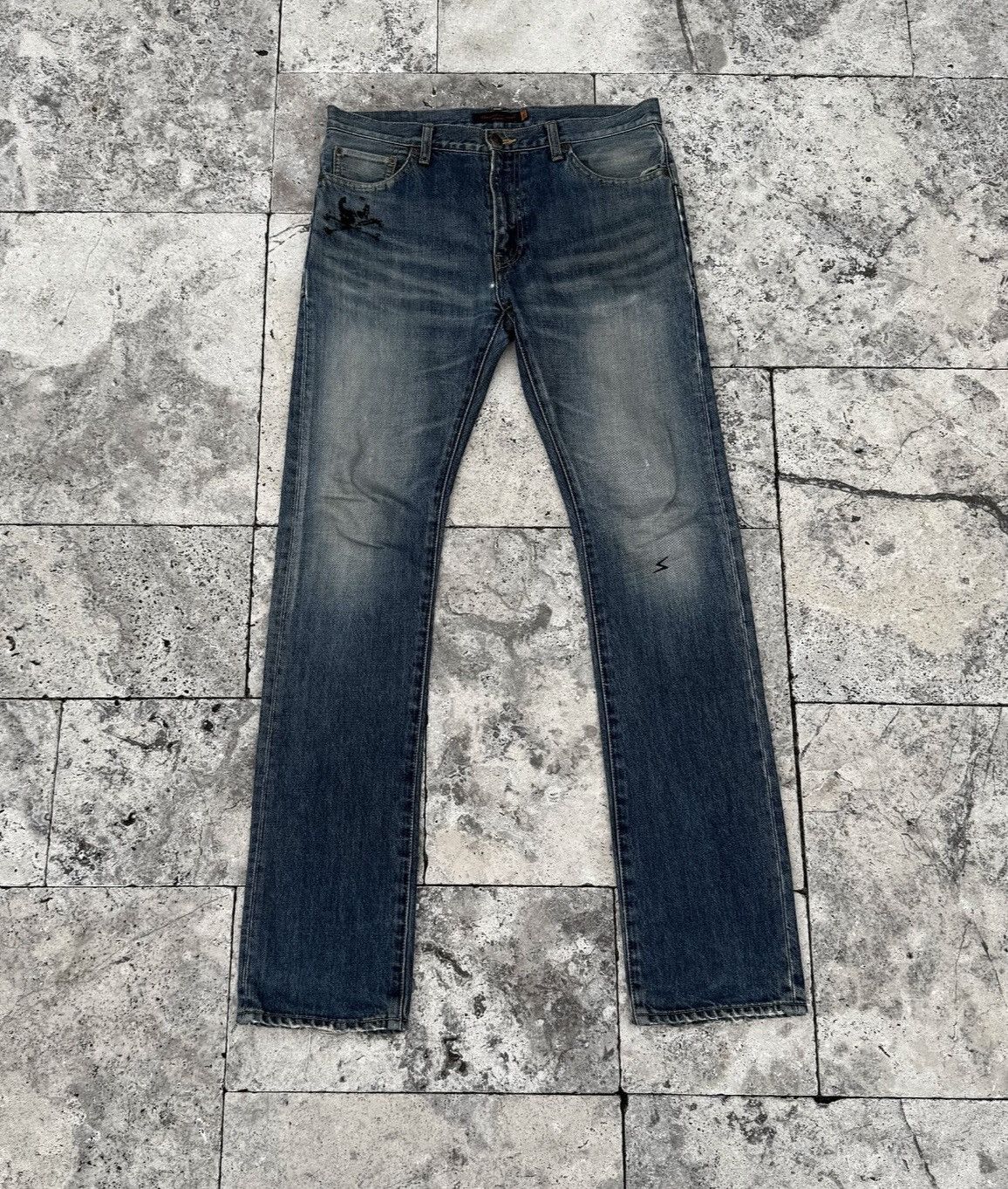 Undercover Undercover AW05 “Arts & Crafts” Skull denim | Grailed