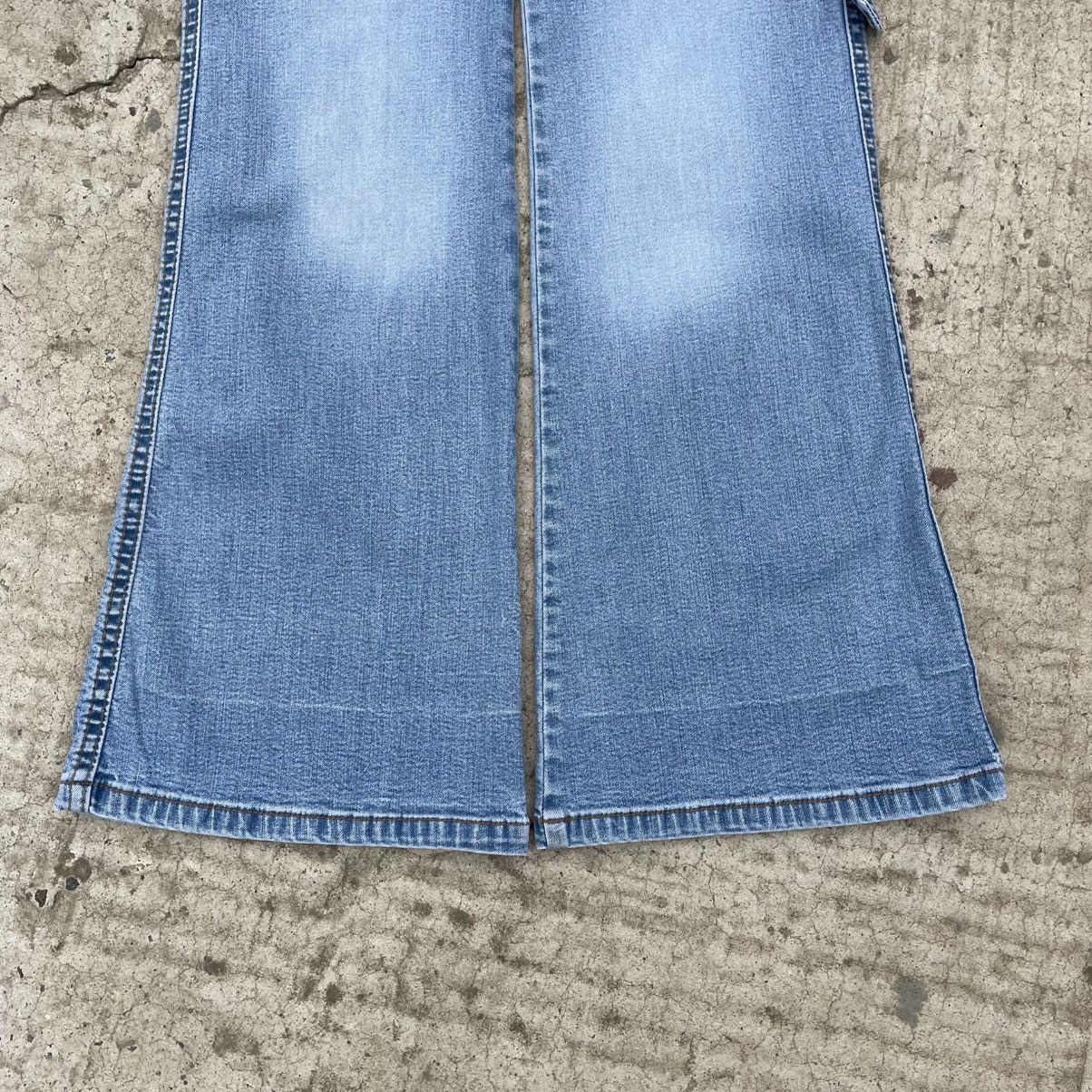 Issey Miyake Vintage Women’s Tramontana Jeans Flared Size L Y2K Hype Size 27" / US 4 / IT 40 - 5 Thumbnail