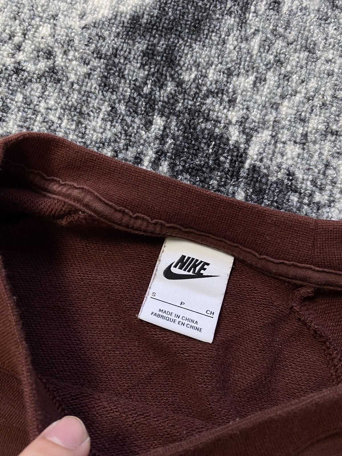 Nike Vintage Nike Sweatshirts Swoosh Drill Y2K STYLE 90s Size S / US 4 / IT 40 - 4 Thumbnail
