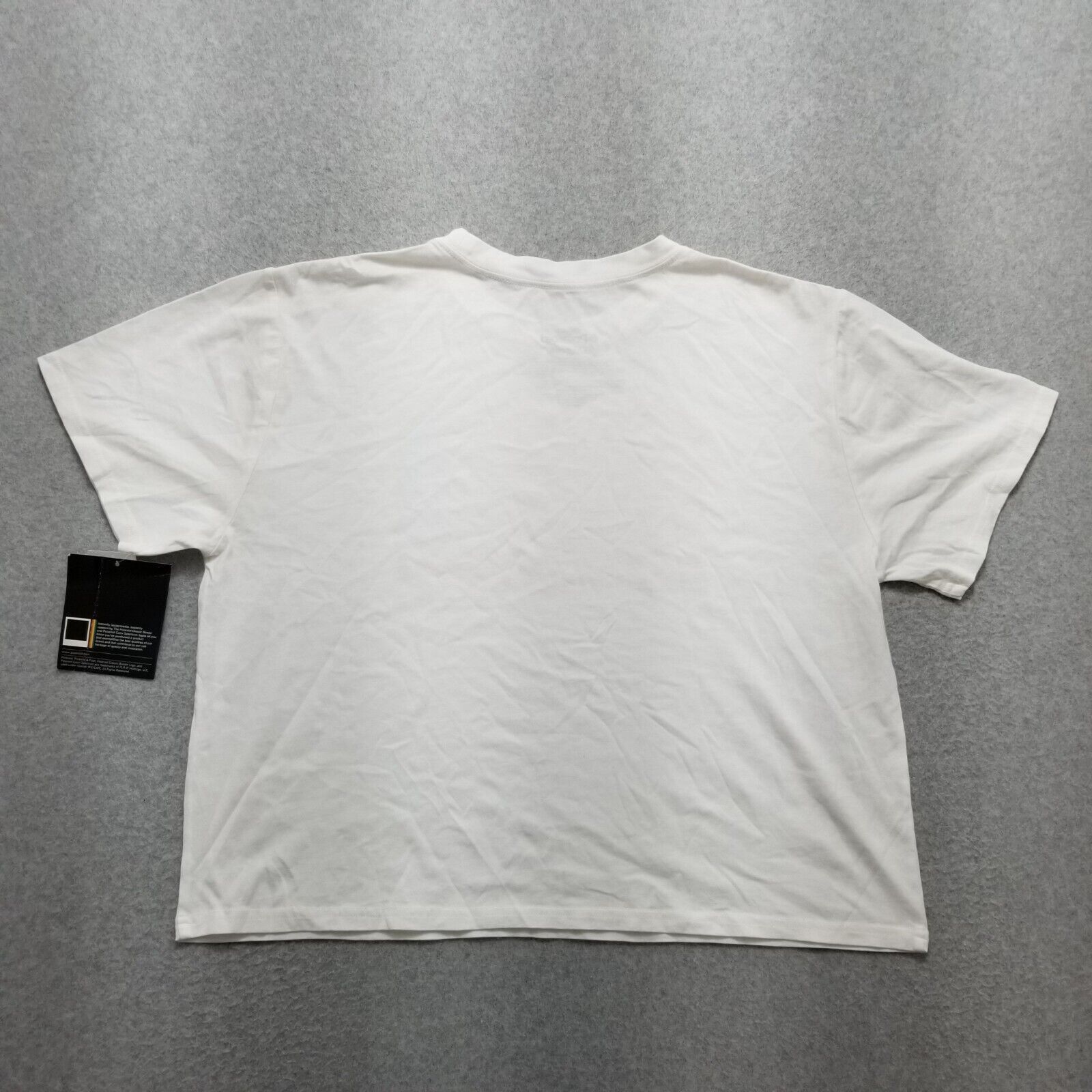 Polaroid Polaroid Shirt Womens 2X Boxy Short Sleeve Rainbow Spell Out Size ONE SIZE - 2 Thumbnail