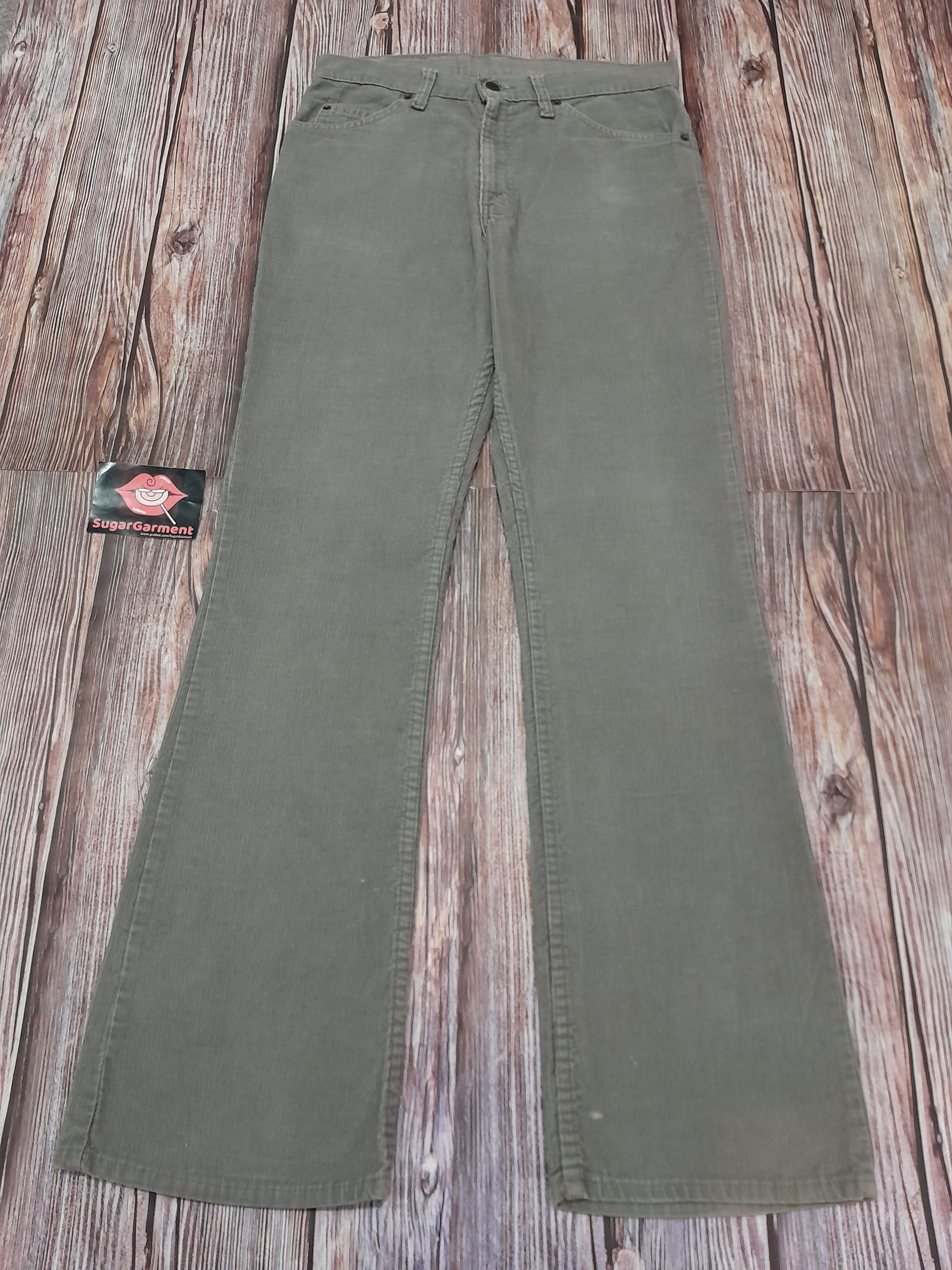 Levi's Levis 517 Jeans Bootcut Flare Bell Bottom Corduroy Vintage Size US 31 - 1 Thumbnail