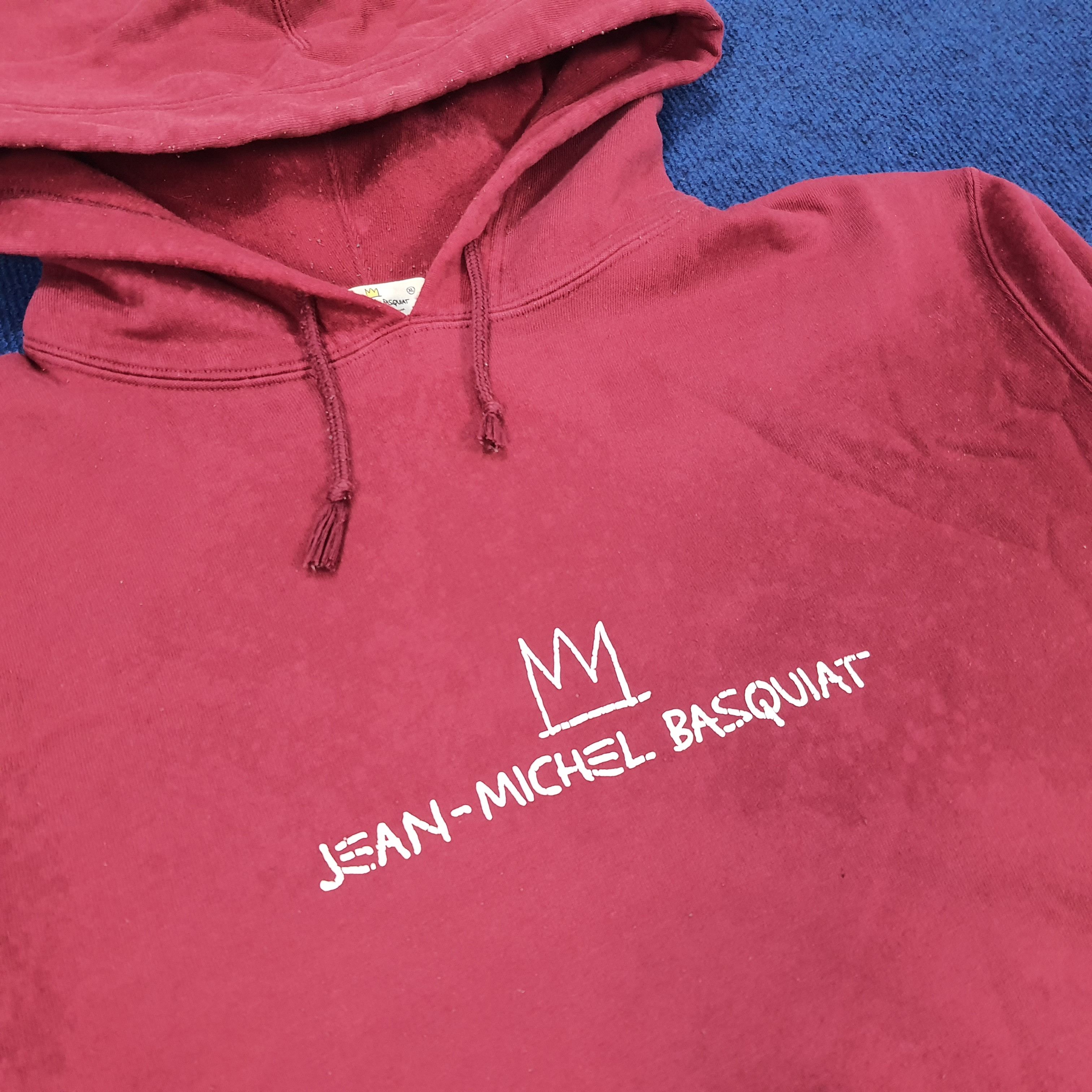 Jean-Michel Basquiat × Vintage Vintage Jean Michel Basquiat Streetwear Designer Hoodie Size US XL / EU 56 / 4 - 2 Thumbnail