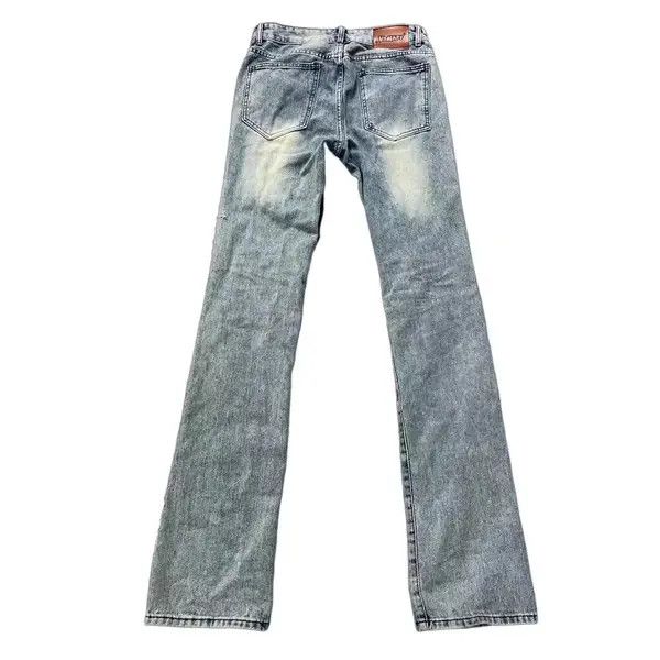 VIBE Retro star heart heavy embroidery double layer patch jeans Size US 30 / EU 46 - 2 Thumbnail