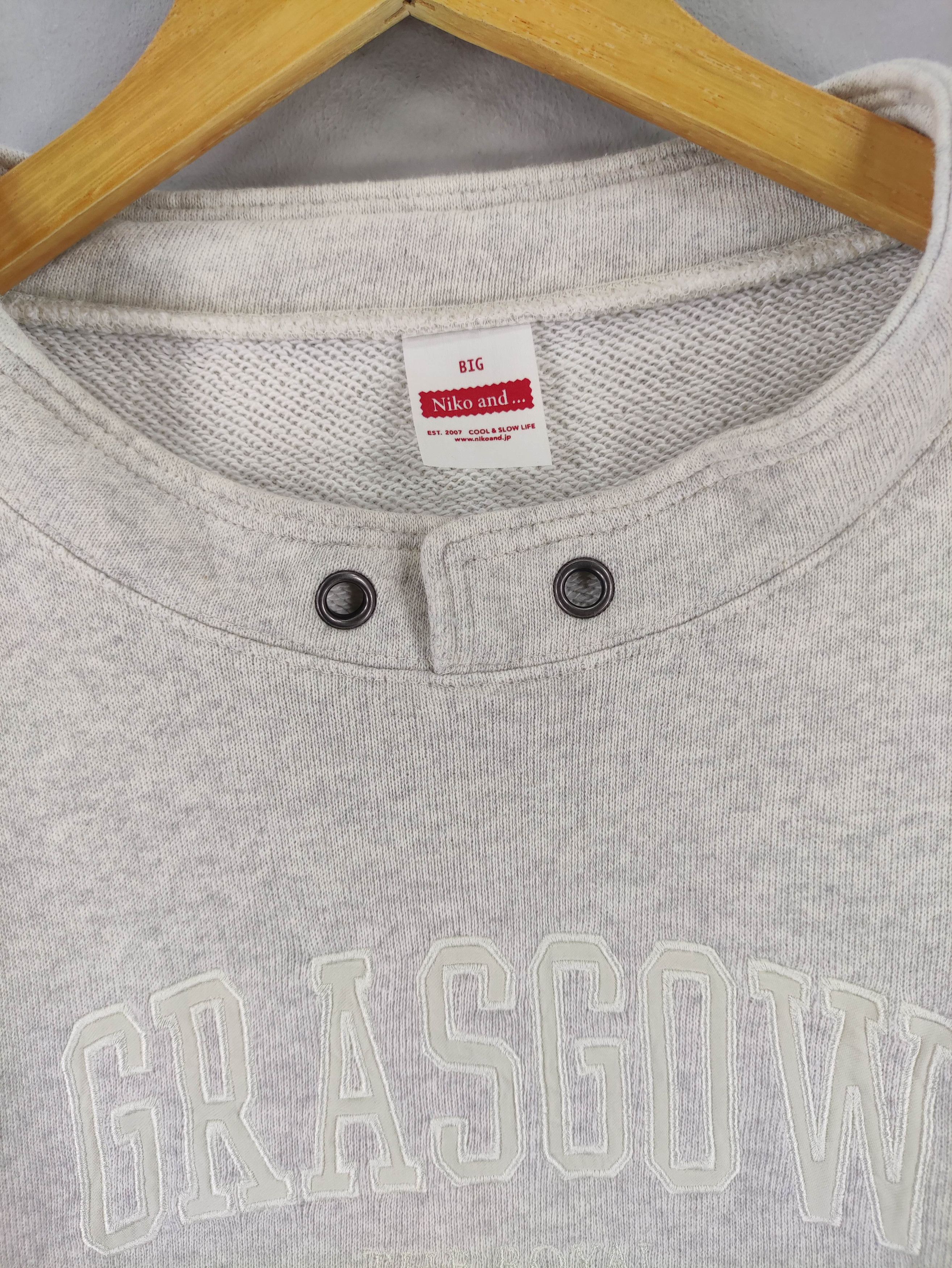 Japanese Brand Vintage Niko And Sweatshirt Baggy Size XL / US 12-14 / IT 48-50 - 2 Thumbnail