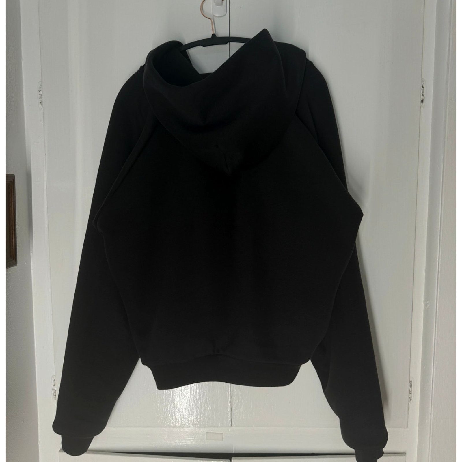 jOONIVERSE LAB JOONIVERSE Lab Raglan Zip Up Double Layered Hoodie Black ...