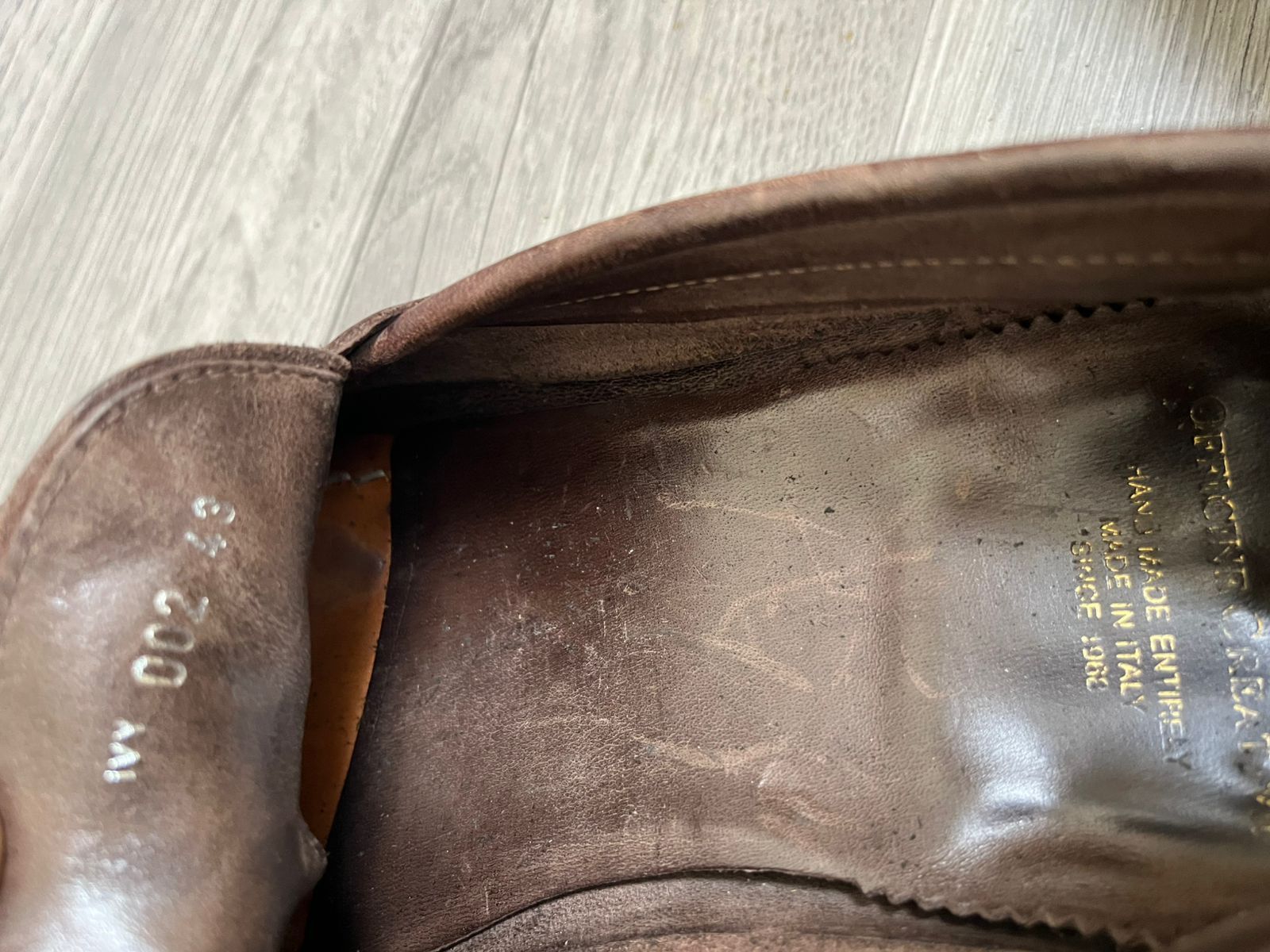 Officine Creative Officine Cerative Hand Crafted Penny Loafers Leather Sz 43 Size US 10 / EU 43 - 10 Thumbnail